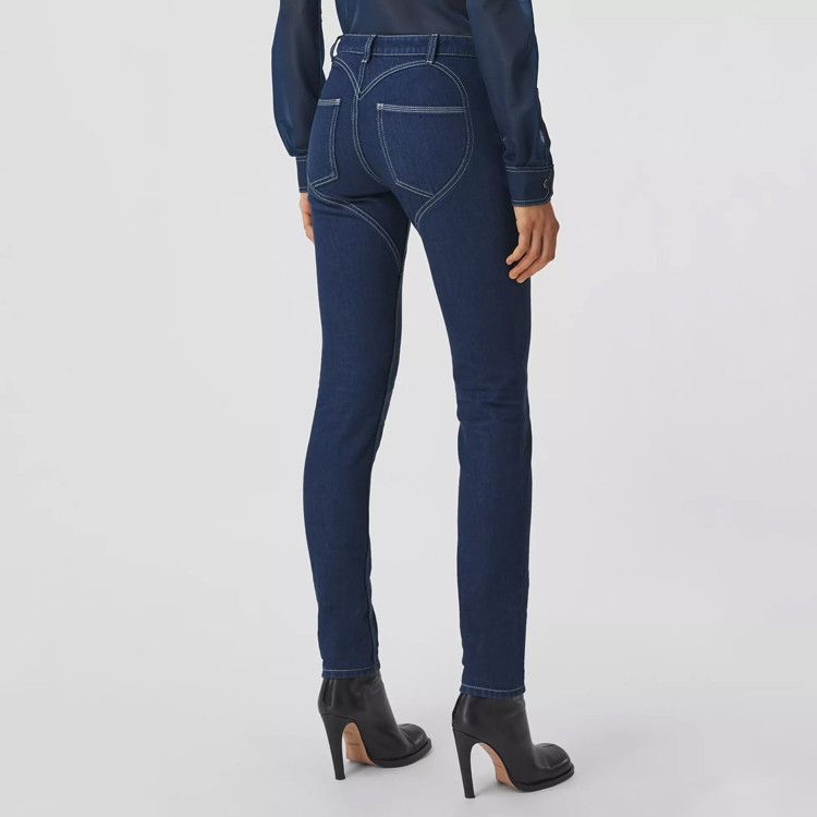 Burberry Burberry Heart Stitch Jeans Size 26 Size 26" / US 2 / IT 38 - 10 Thumbnail