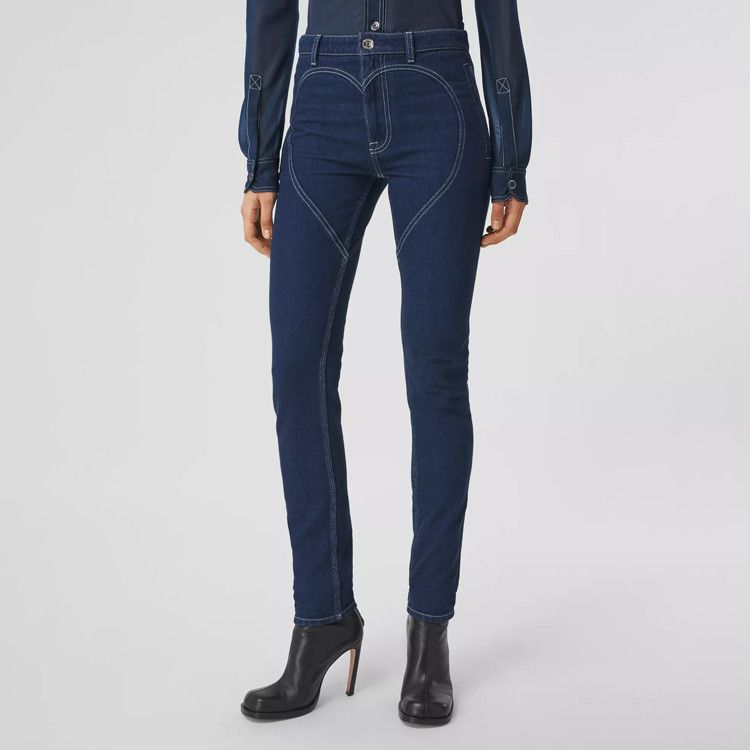 Burberry Burberry Heart Stitch Jeans Size 26 Size 26" / US 2 / IT 38 - 7 Thumbnail