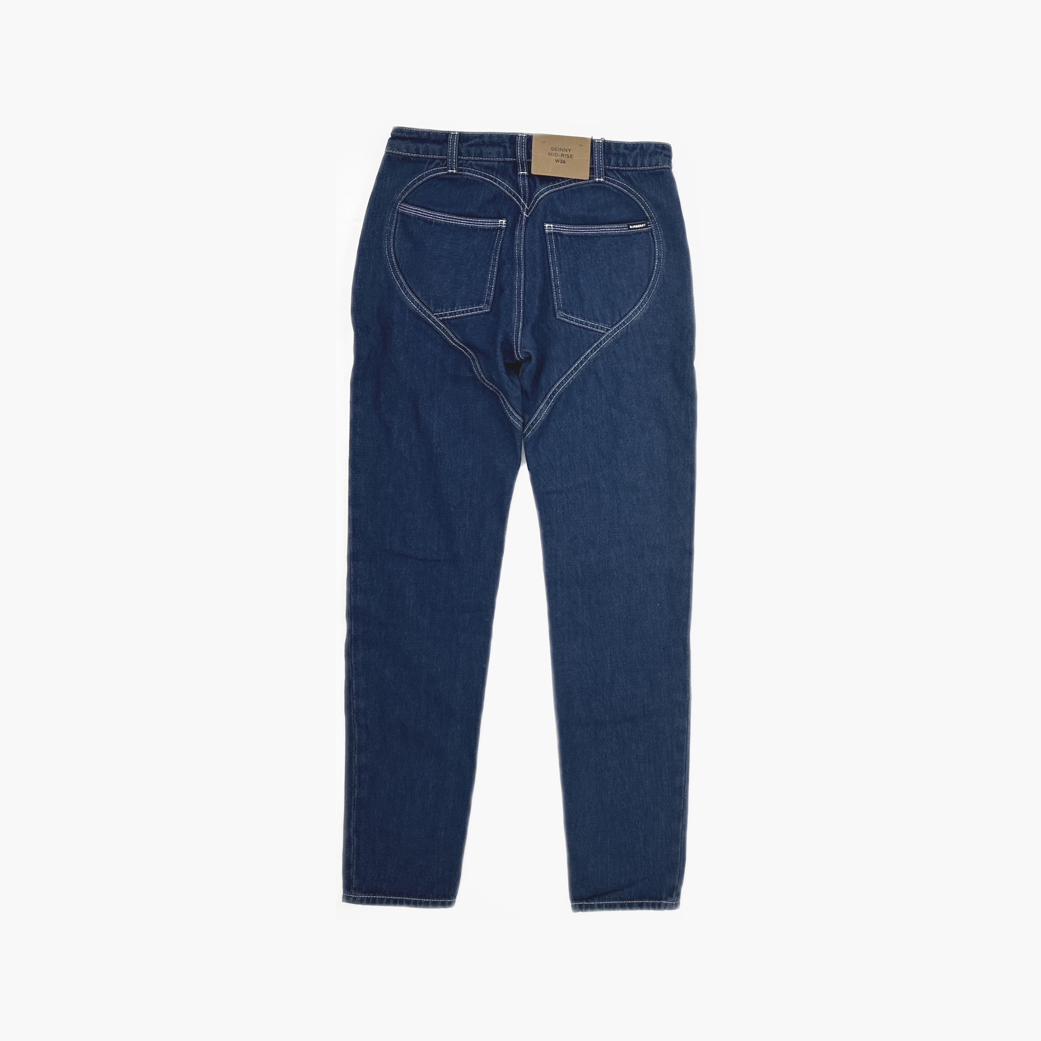 Burberry Burberry Heart Stitch Jeans Size 26 Size 26" / US 2 / IT 38 - 2 Thumbnail