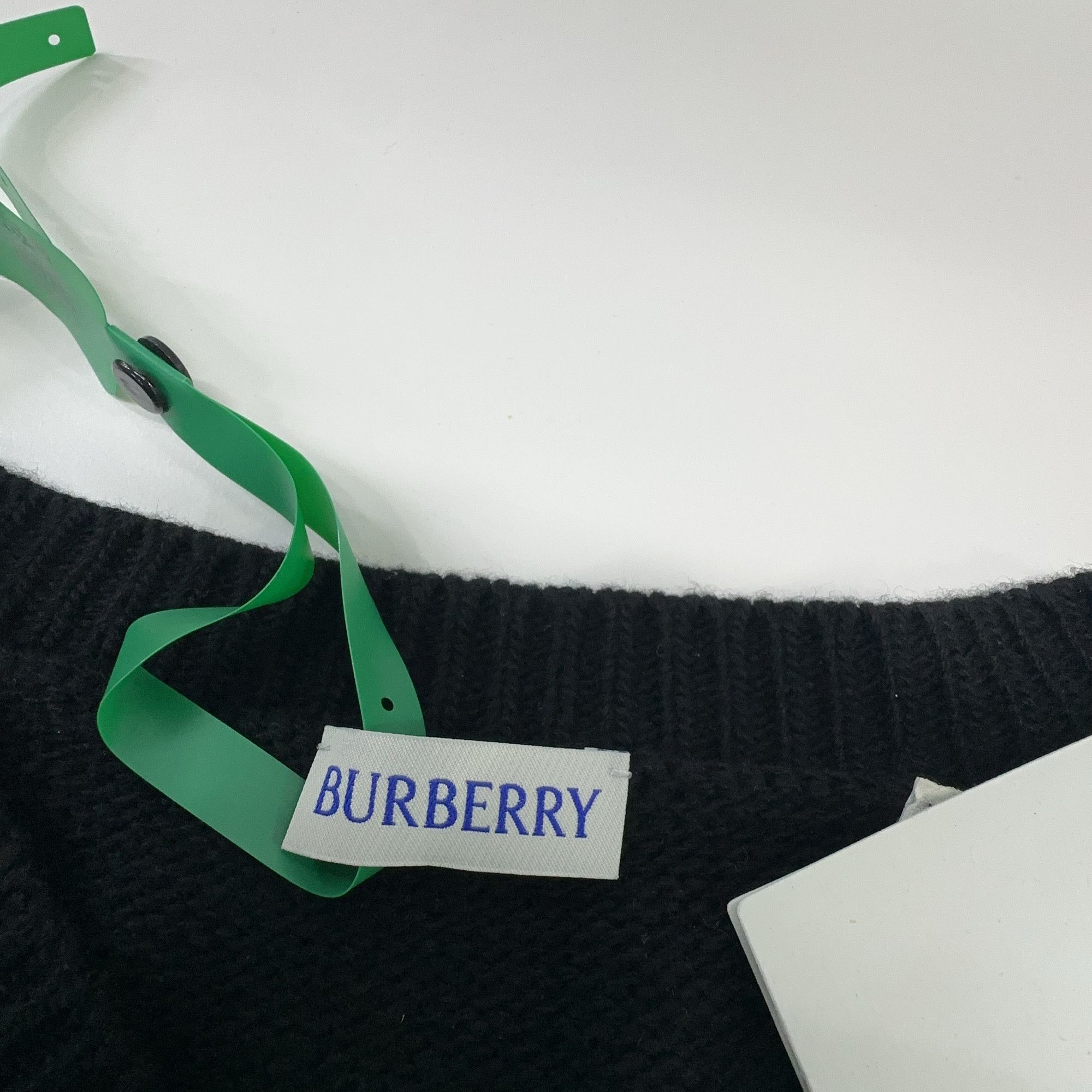 Burberry Burberry EKD Logo Wool Cashmere Sweater Size XXL Size US XXL / EU 58 / 5 - 3 Thumbnail