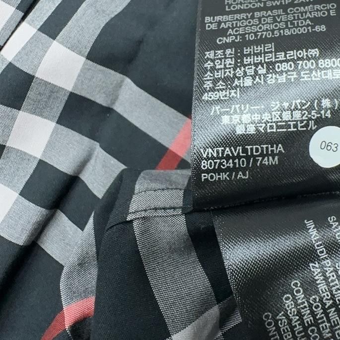 Burberry Burberry Black Check Button Up Shirt Size XS Size US XS / EU 42 / 0 - 7 Thumbnail