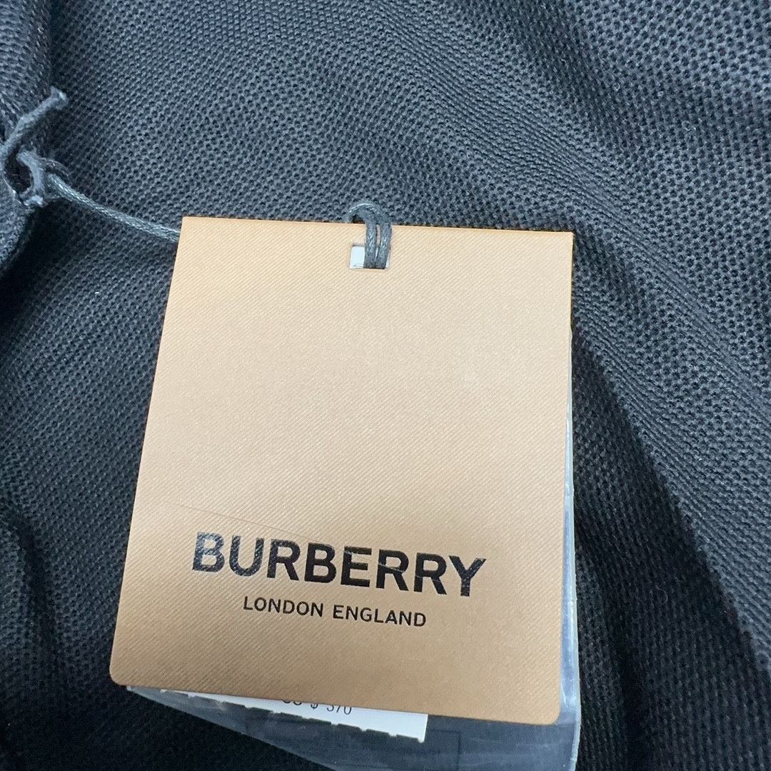 Burberry Burberry Logo Collar Polo Shirt Black Size M Size US M / EU 48-50 / 2 - 5 Thumbnail