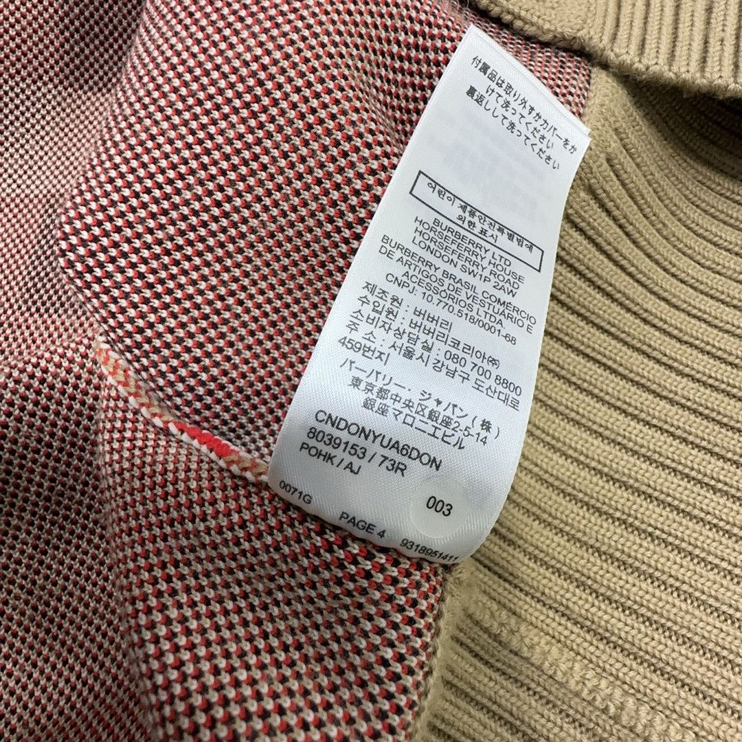 Burberry Burberry Check Jacquard Cardigan Size S Size S / US 4 / IT 40 - 3 Thumbnail