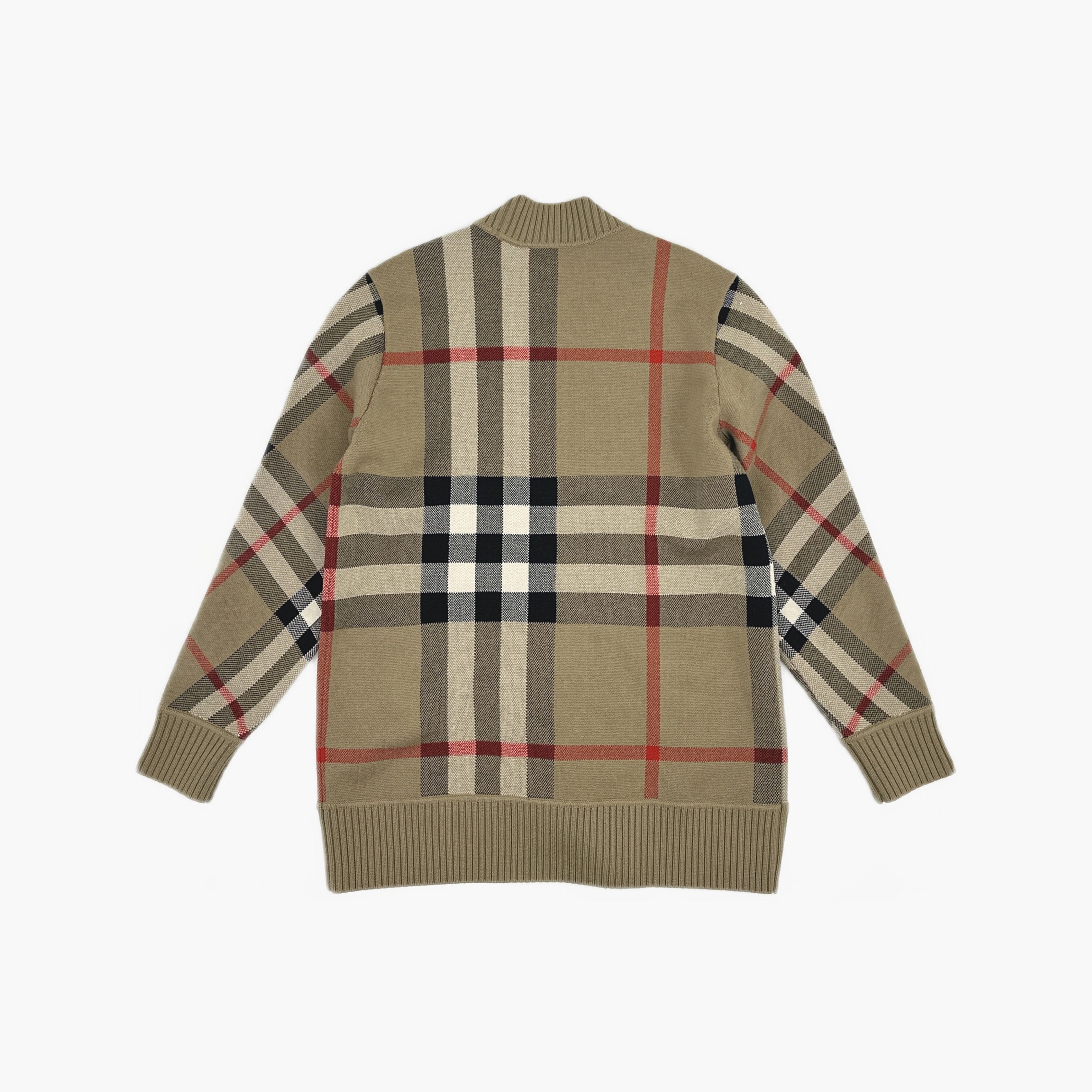 Burberry Burberry Check Jacquard Cardigan Size S Size S / US 4 / IT 40 - 2 Thumbnail