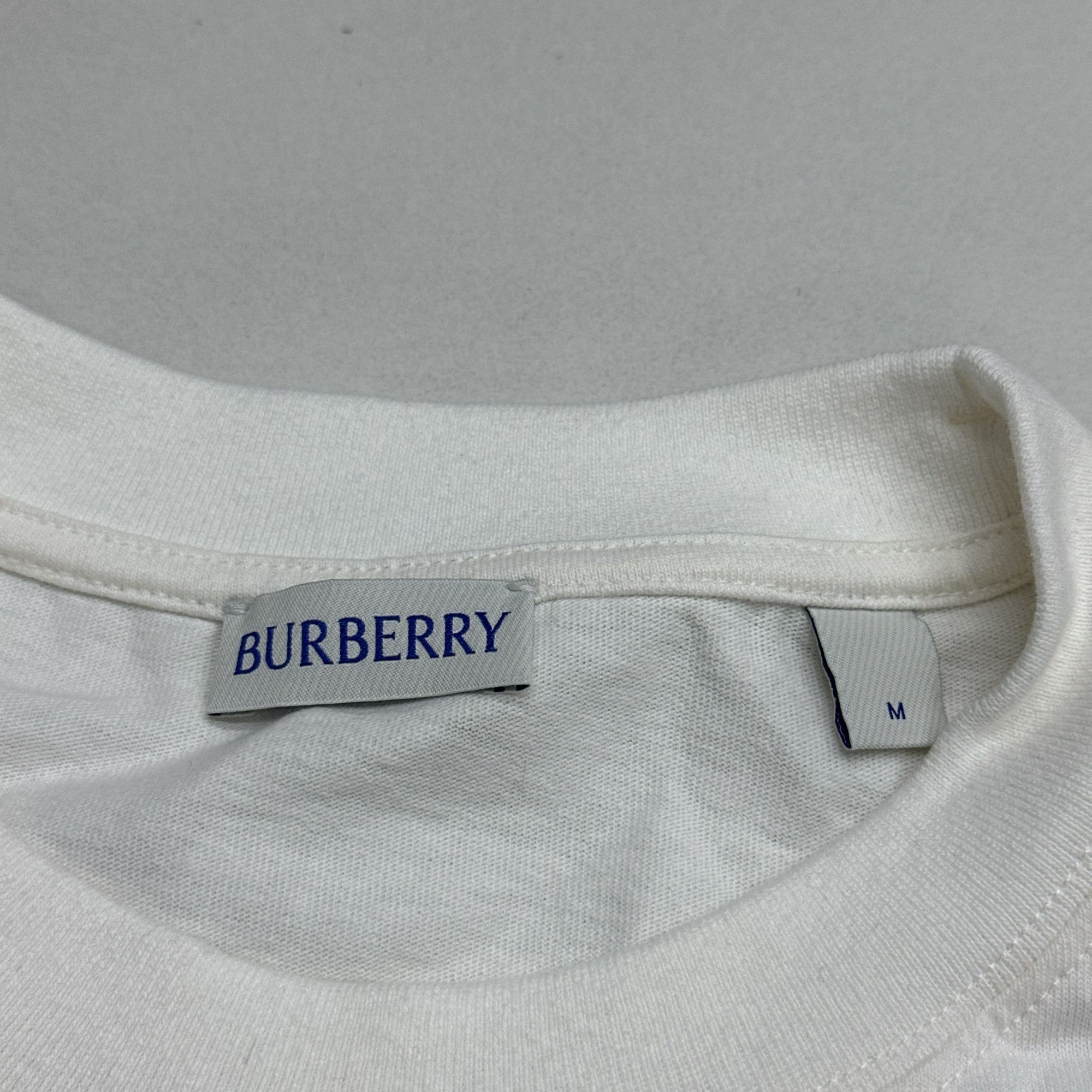 Burberry Burberry EKD Embroidered Cotton T-Shirt Size M Size US M / EU 48-50 / 2 - 3 Thumbnail