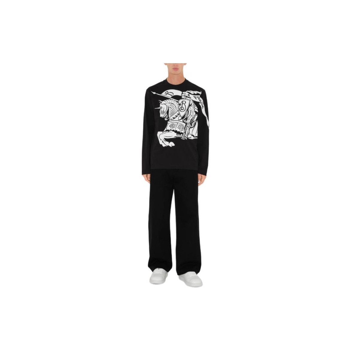Burberry Burberry Equestrian Knight Long Sleeve T-Shirt Size S Size US S / EU 44-46 / 1 - 6 Thumbnail