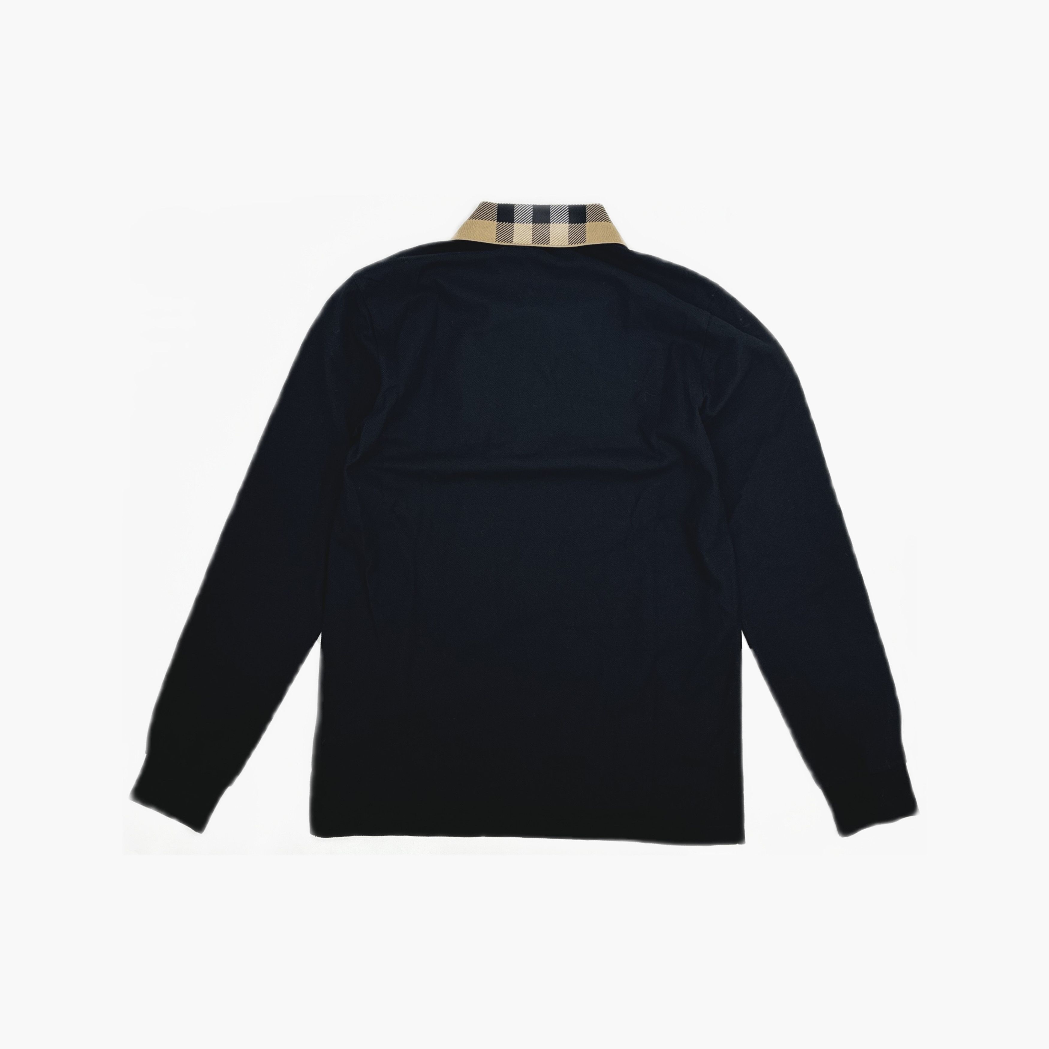 Burberry Burberry Check Collar Long Sleeve Polo Size S Size US S / EU 44-46 / 1 - 2 Thumbnail
