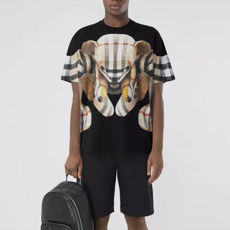 Burberry Burberry Thomas Bear Graphic T-Shirt Size L Size US L / EU 52-54 / 3 - 8 Thumbnail