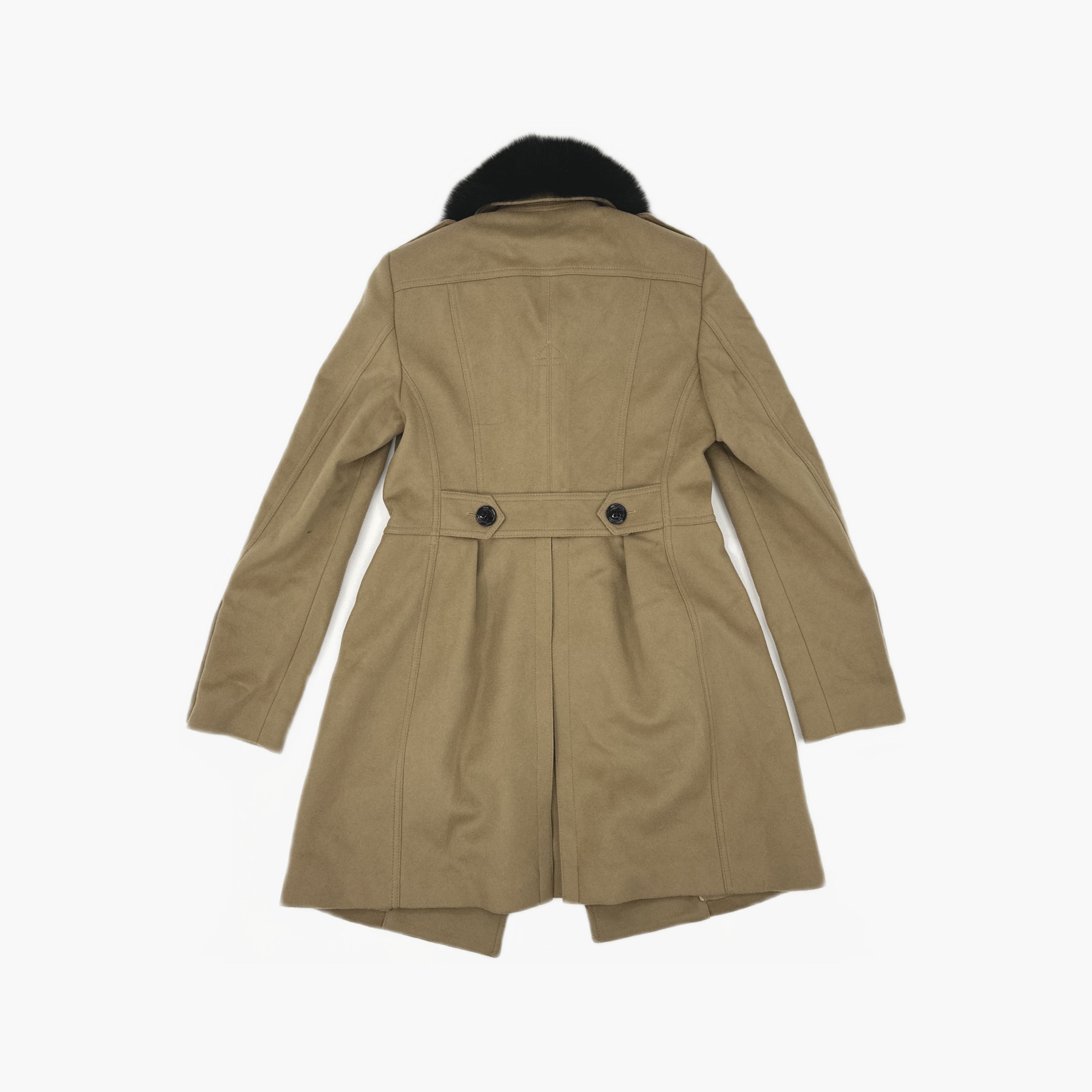 Burberry Burberry Fur Collar Coat Size 40 Size S / US 4 / IT 40 - 2 Thumbnail