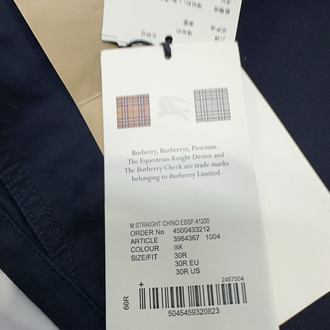 Burberry Burberry Straight Chino Pants Size 30 Size US 30 / EU 46 - 4 Thumbnail