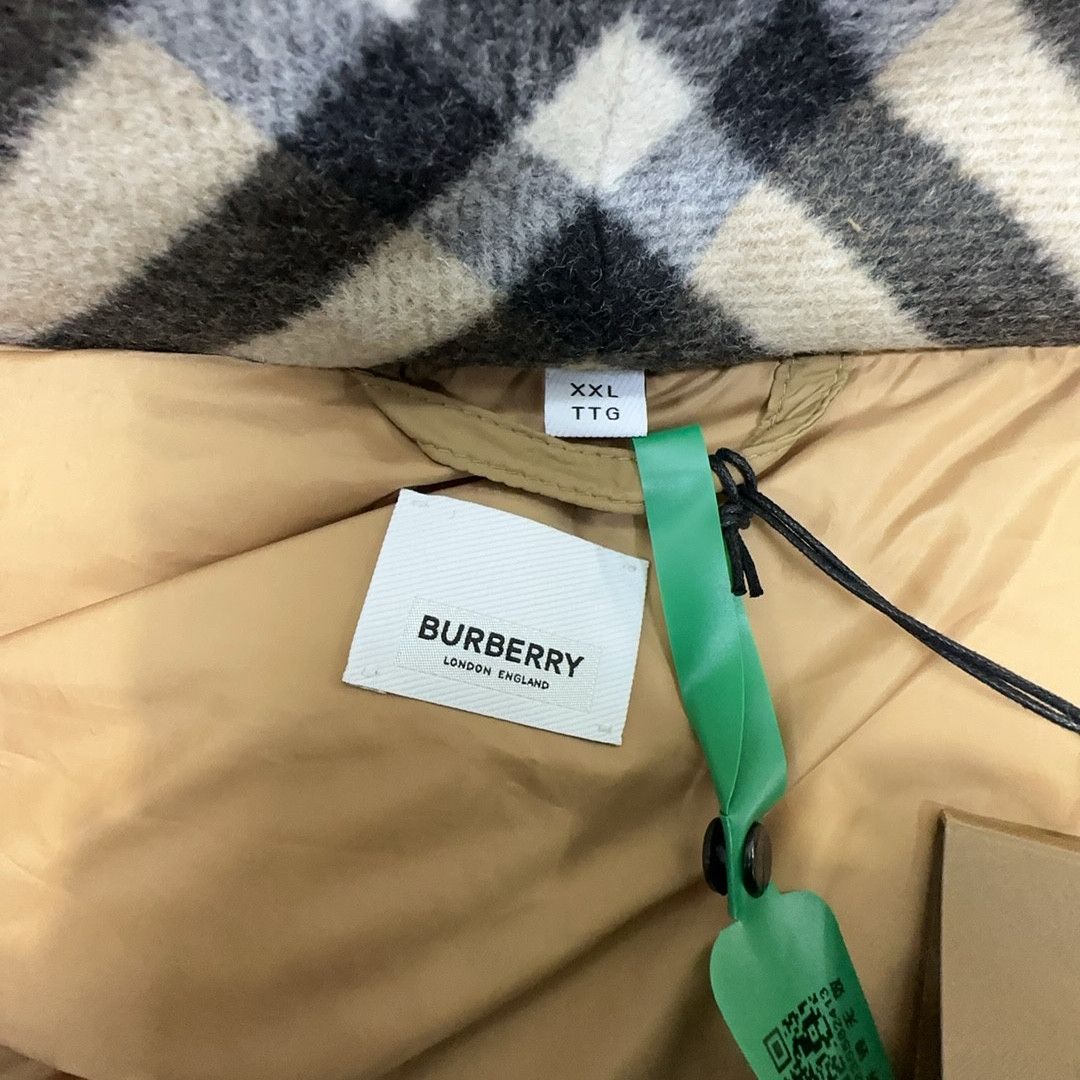 Burberry Burberry Hooded Down Heavy Coat XXL Size US XXL / EU 58 / 5 - 3 Thumbnail