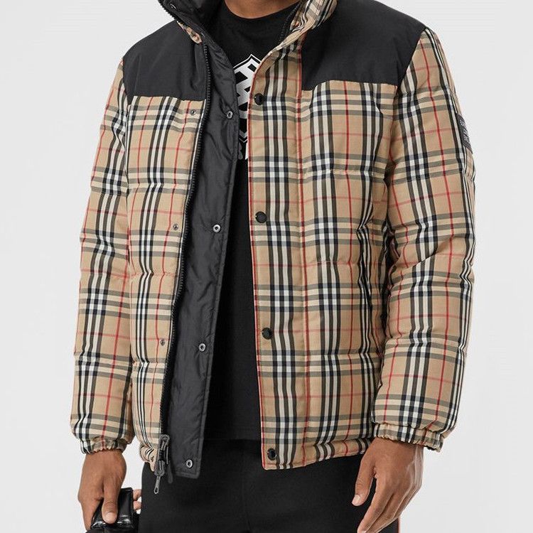 Burberry Burberry Reversible Plaid Puffer Jacket Size M Size US M / EU 48-50 / 2 - 18 Thumbnail