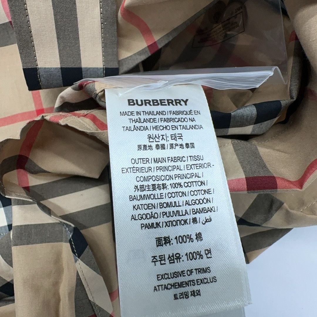 Burberry Burberry Check Cotton Shirt Size S Size US S / EU 44-46 / 1 - 4 Thumbnail