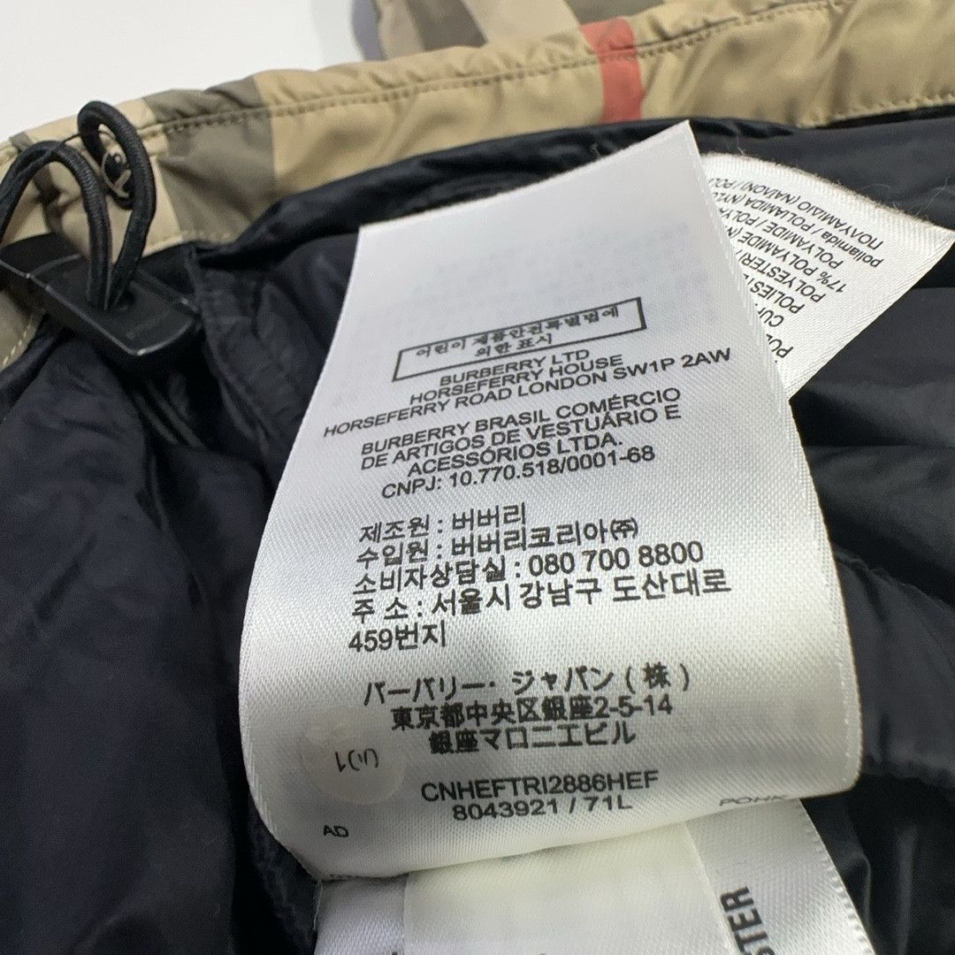 Burberry Burberry Check Down Jacket Size M Size US M / EU 48-50 / 2 - 4 Thumbnail