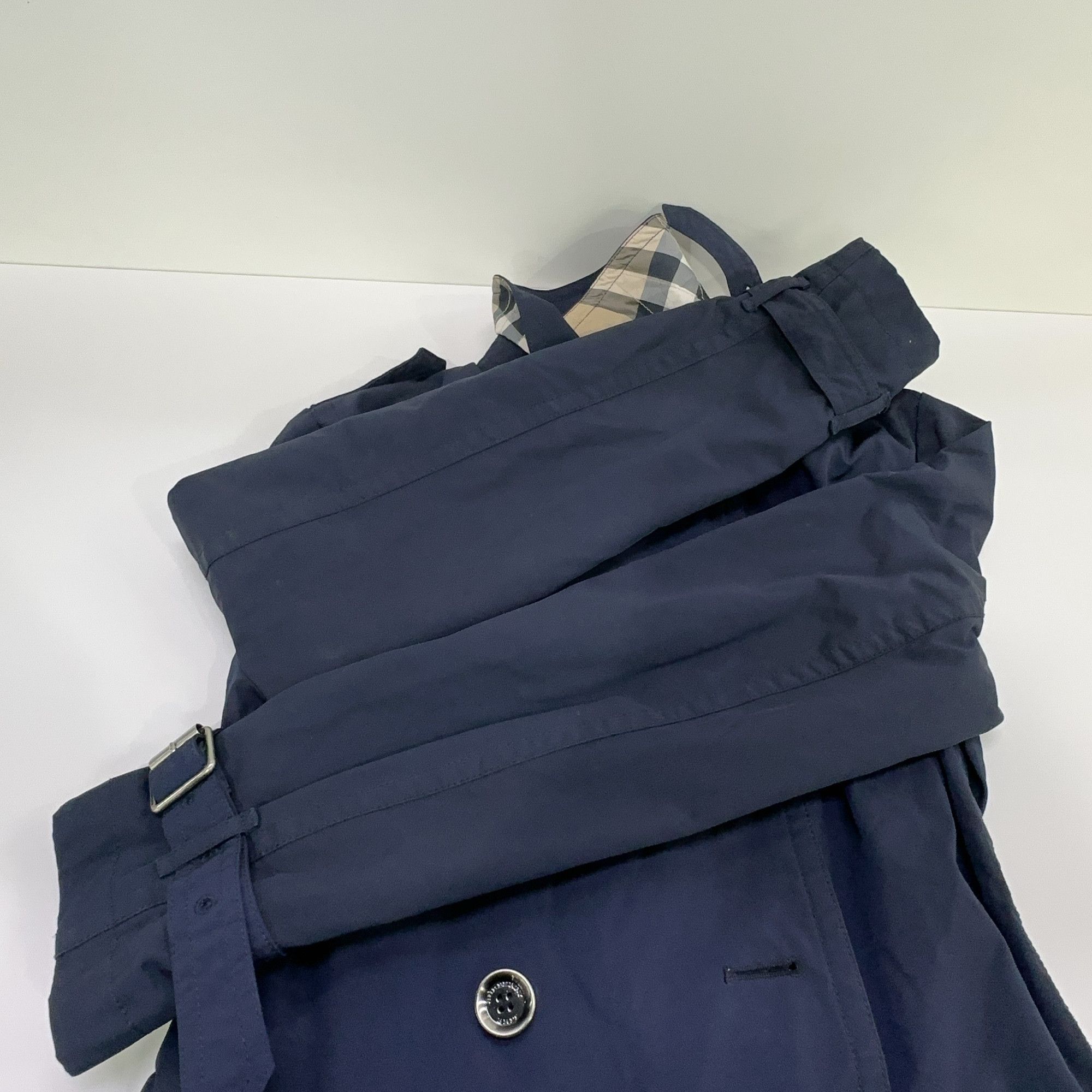 Burberry Burberry Brit Double-Breasted Trench Coat Size US 4 Size XS / US 0-2 / IT 36-38 - 8 Thumbnail