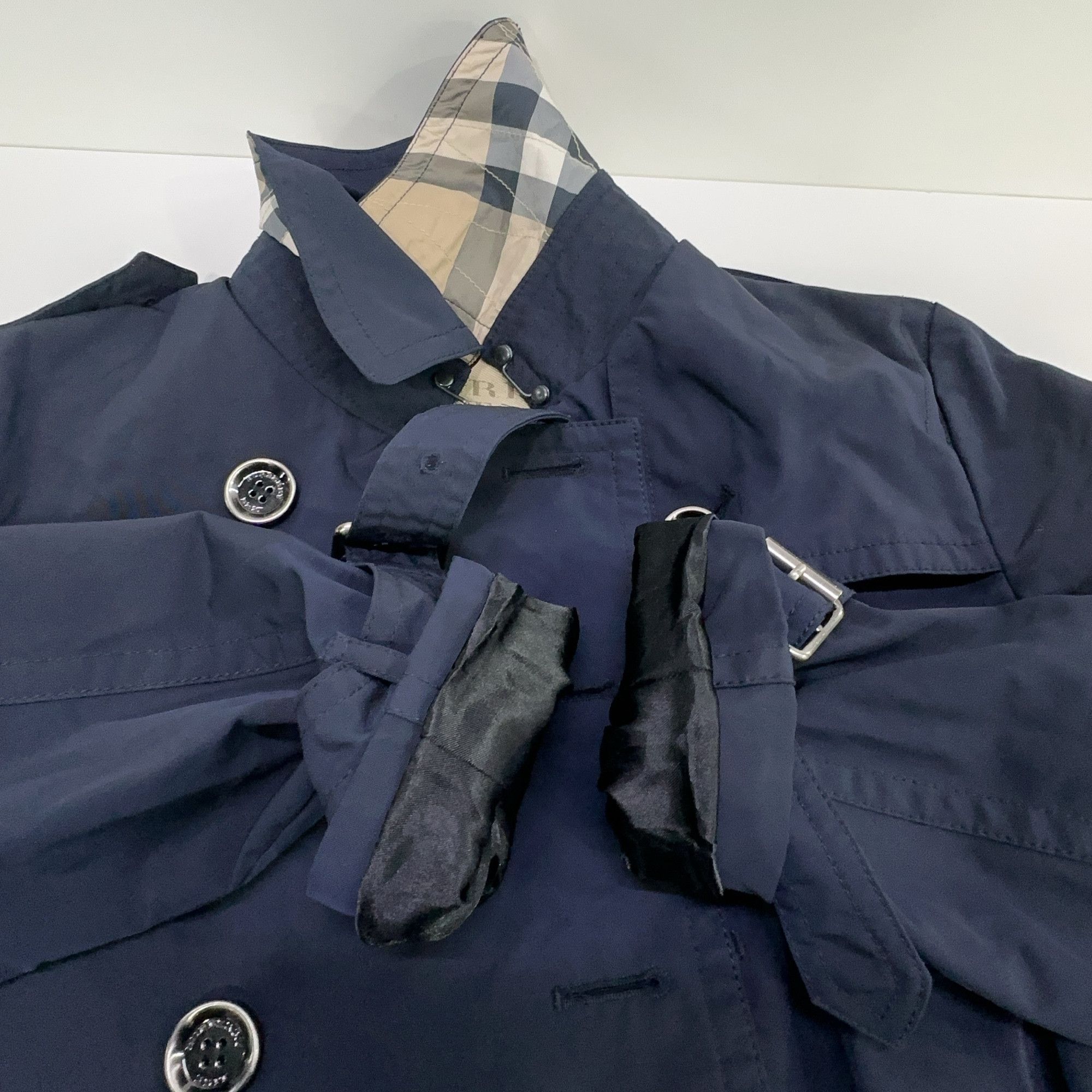 Burberry Burberry Brit Double-Breasted Trench Coat Size US 4 Size XS / US 0-2 / IT 36-38 - 9 Thumbnail