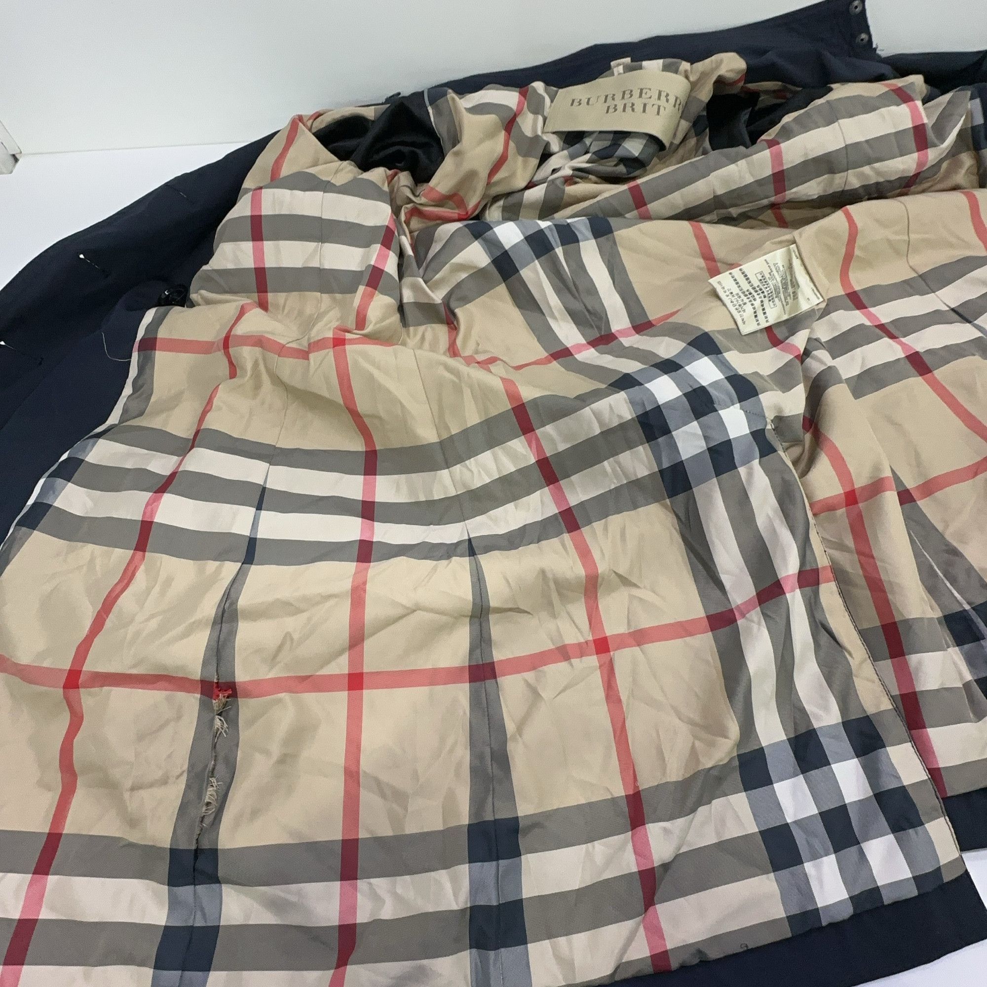 Burberry Burberry Brit Double-Breasted Trench Coat Size US 4 Size XS / US 0-2 / IT 36-38 - 6 Thumbnail