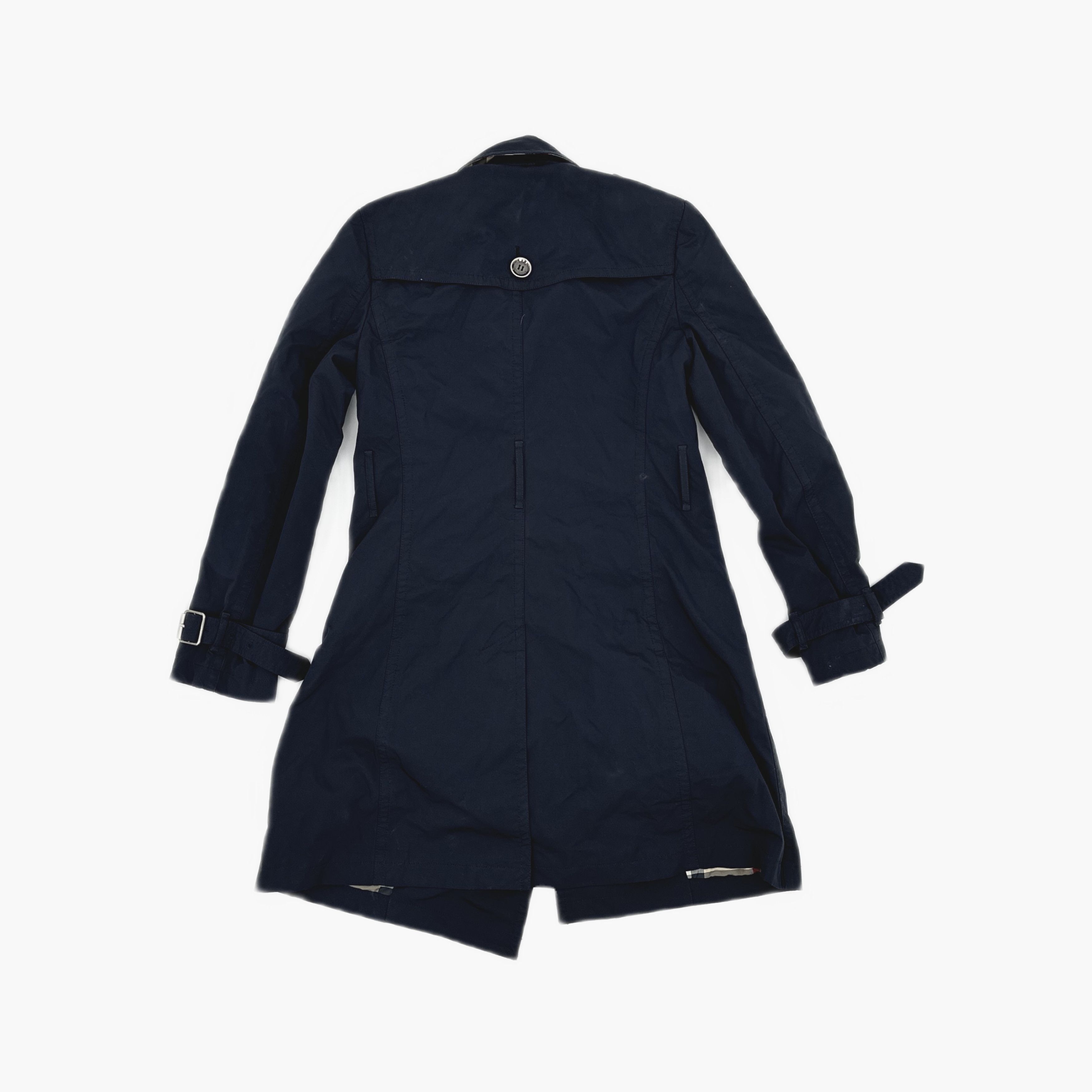 Burberry Burberry Brit Double-Breasted Trench Coat Size US 4 Size XS / US 0-2 / IT 36-38 - 2 Thumbnail