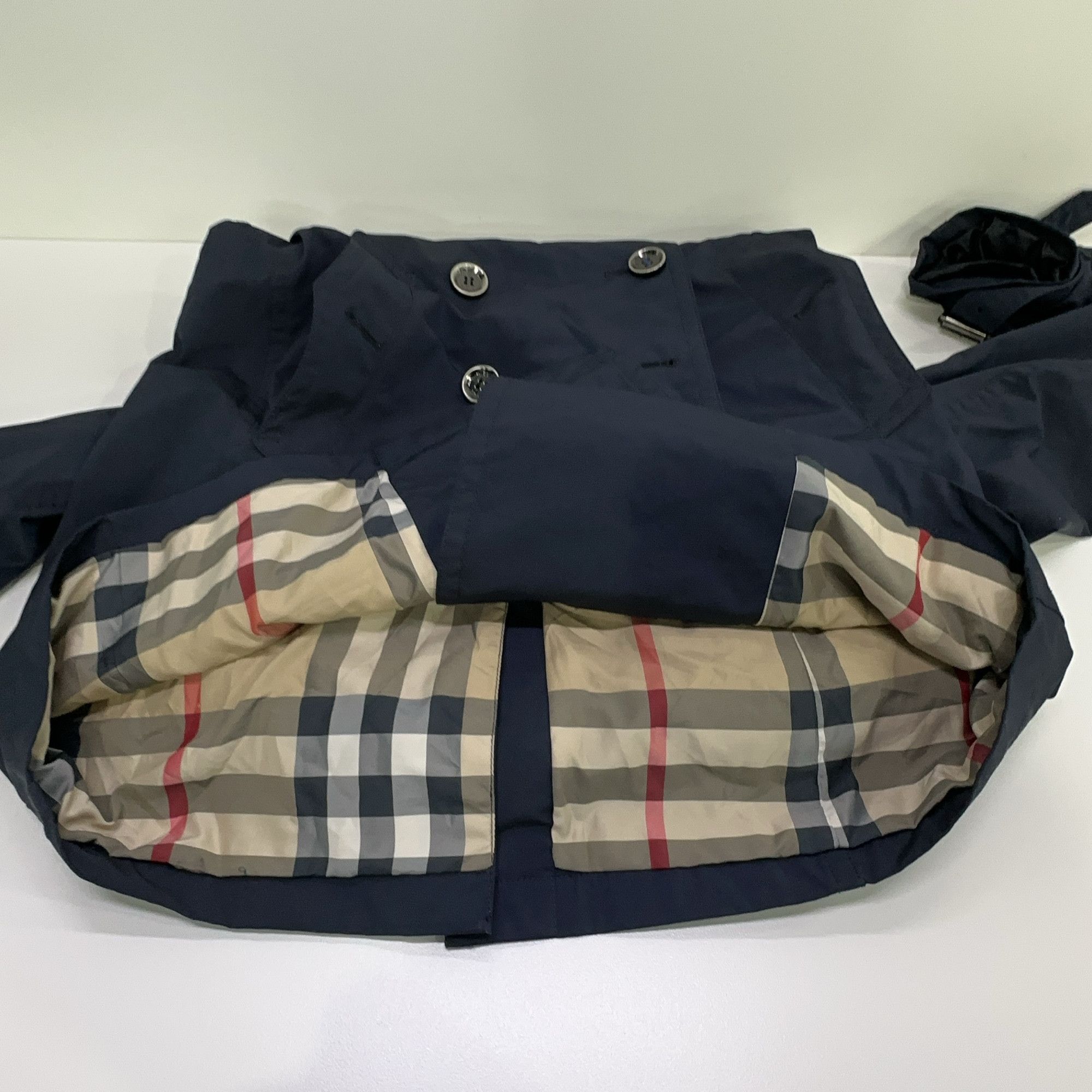Burberry Burberry Brit Double-Breasted Trench Coat Size US 4 Size XS / US 0-2 / IT 36-38 - 14 Thumbnail