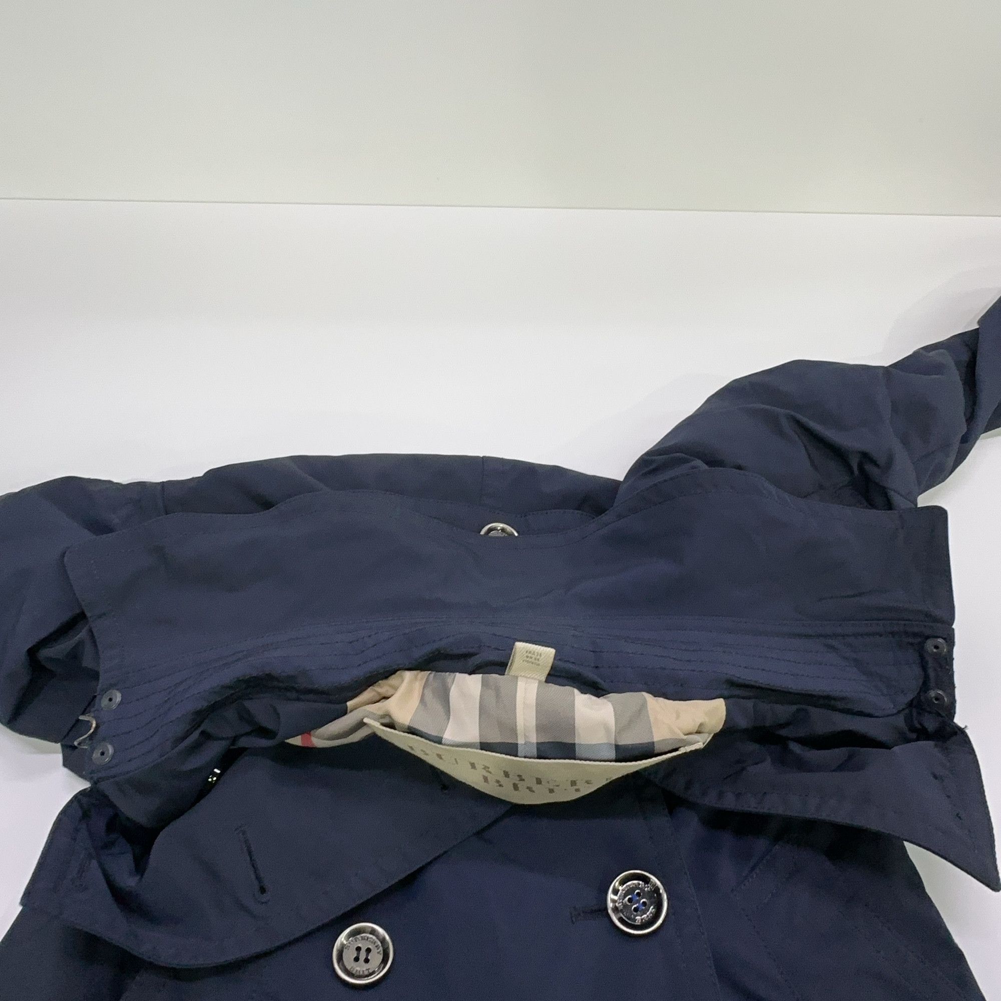 Burberry Burberry Brit Double-Breasted Trench Coat Size US 4 Size XS / US 0-2 / IT 36-38 - 7 Thumbnail