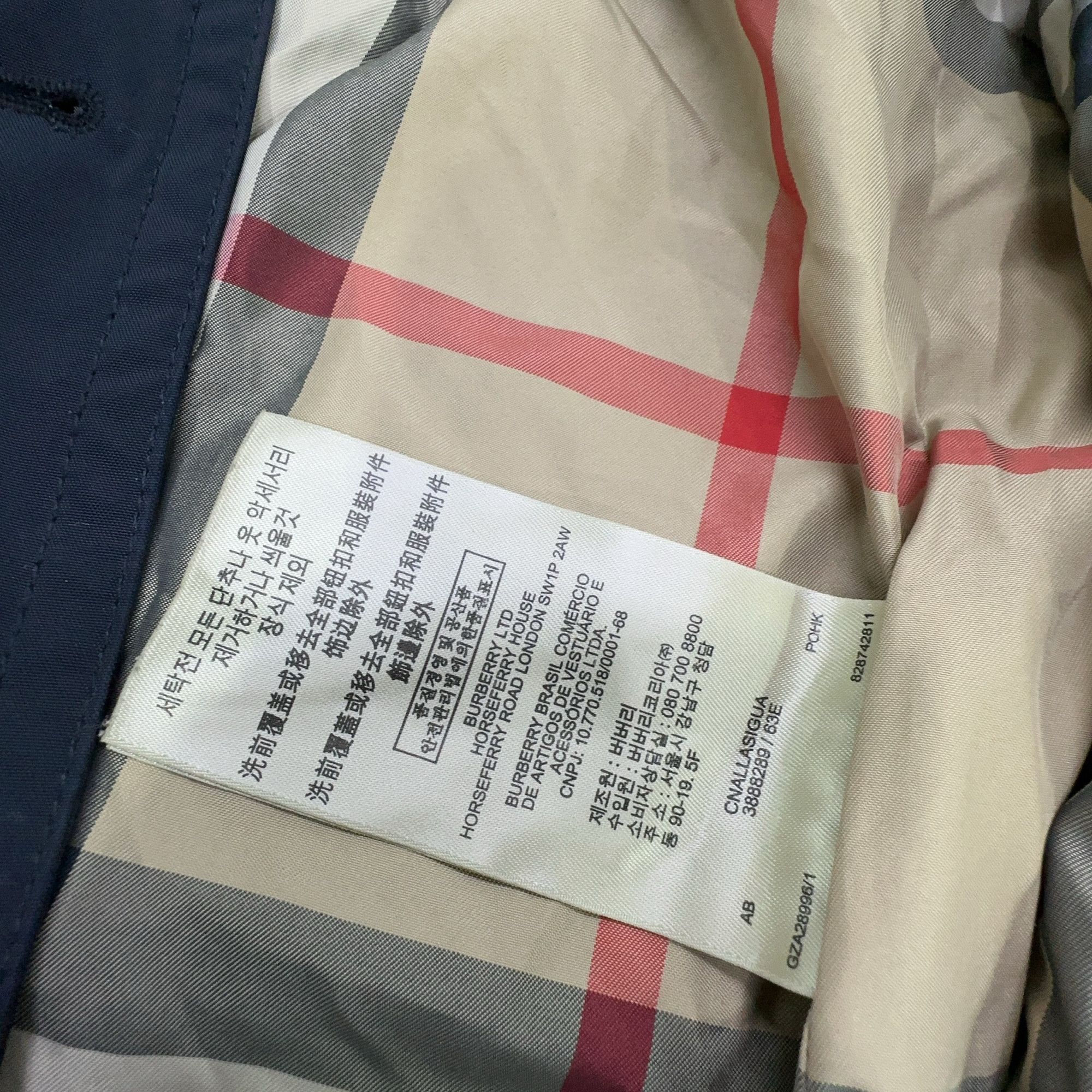 Burberry Burberry Brit Double-Breasted Trench Coat Size US 4 Size XS / US 0-2 / IT 36-38 - 3 Thumbnail