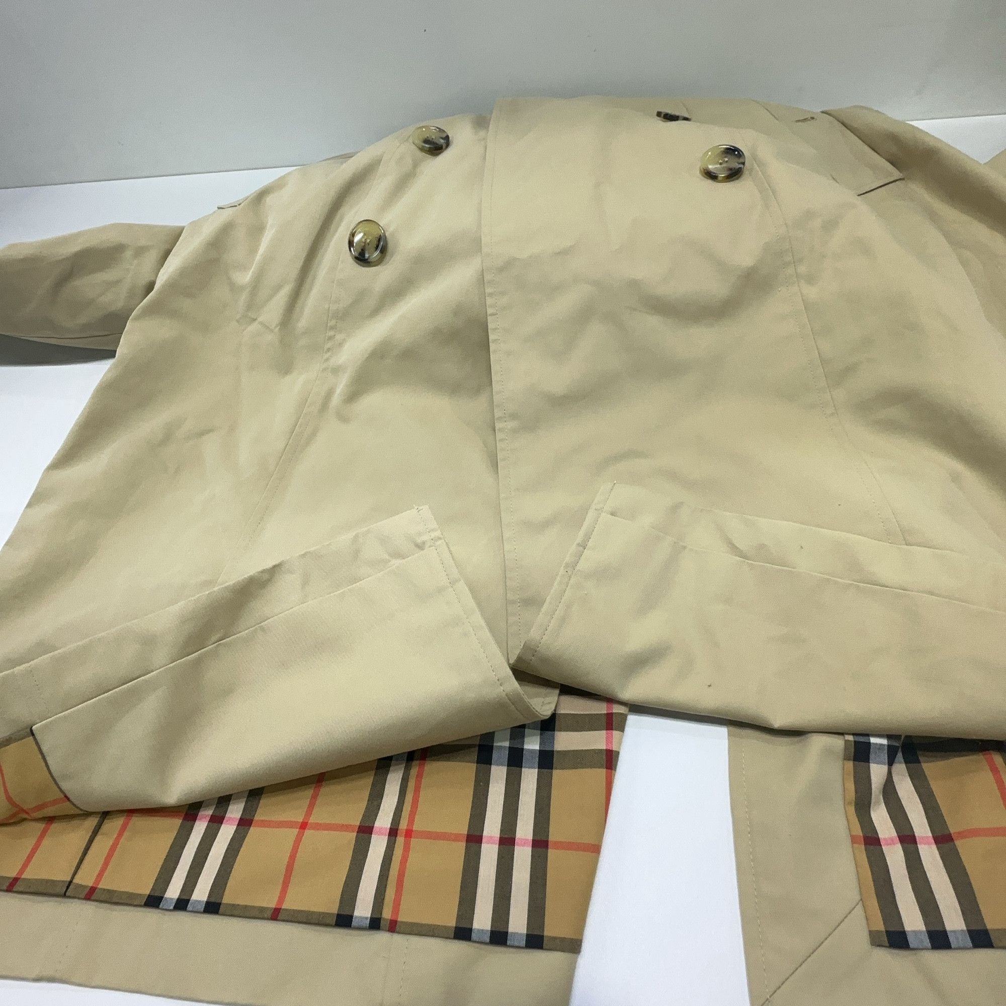 Burberry Burberry Honey Trench Coat Size 4 Size S / US 4 / IT 40 - 8 Thumbnail