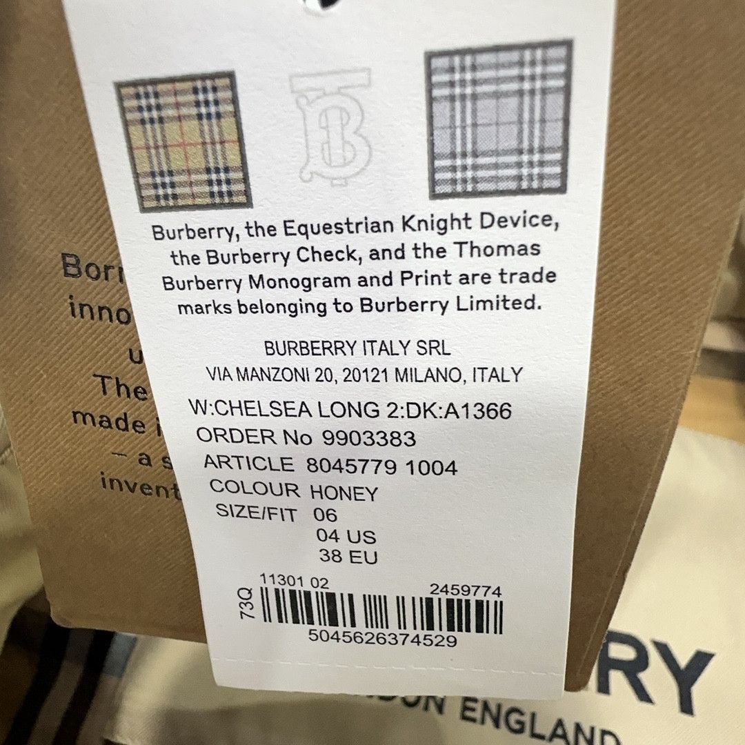 Burberry Burberry Honey Trench Coat Size 4 Size S / US 4 / IT 40 - 5 Thumbnail