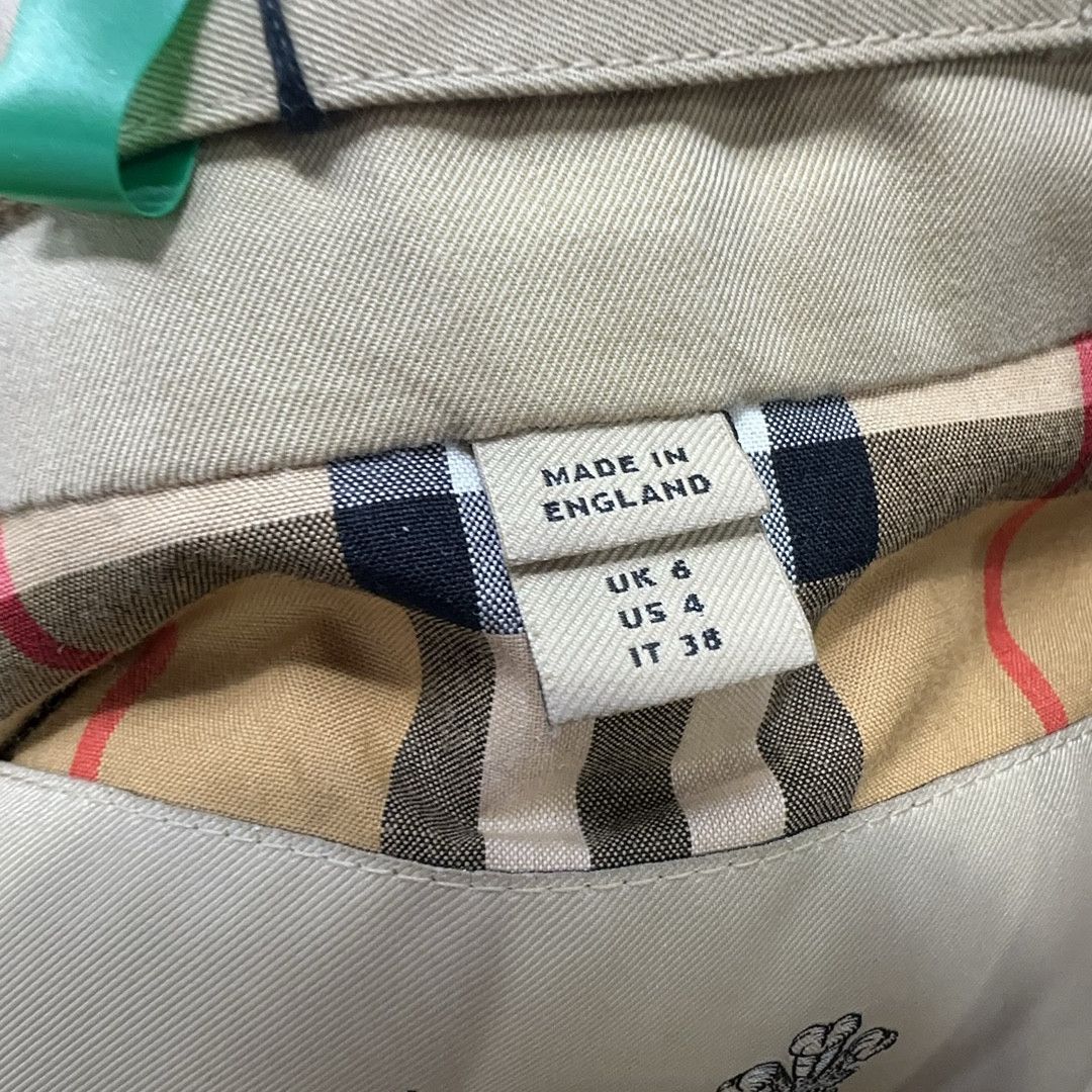 Burberry Burberry Honey Trench Coat Size 4 Size S / US 4 / IT 40 - 4 Thumbnail