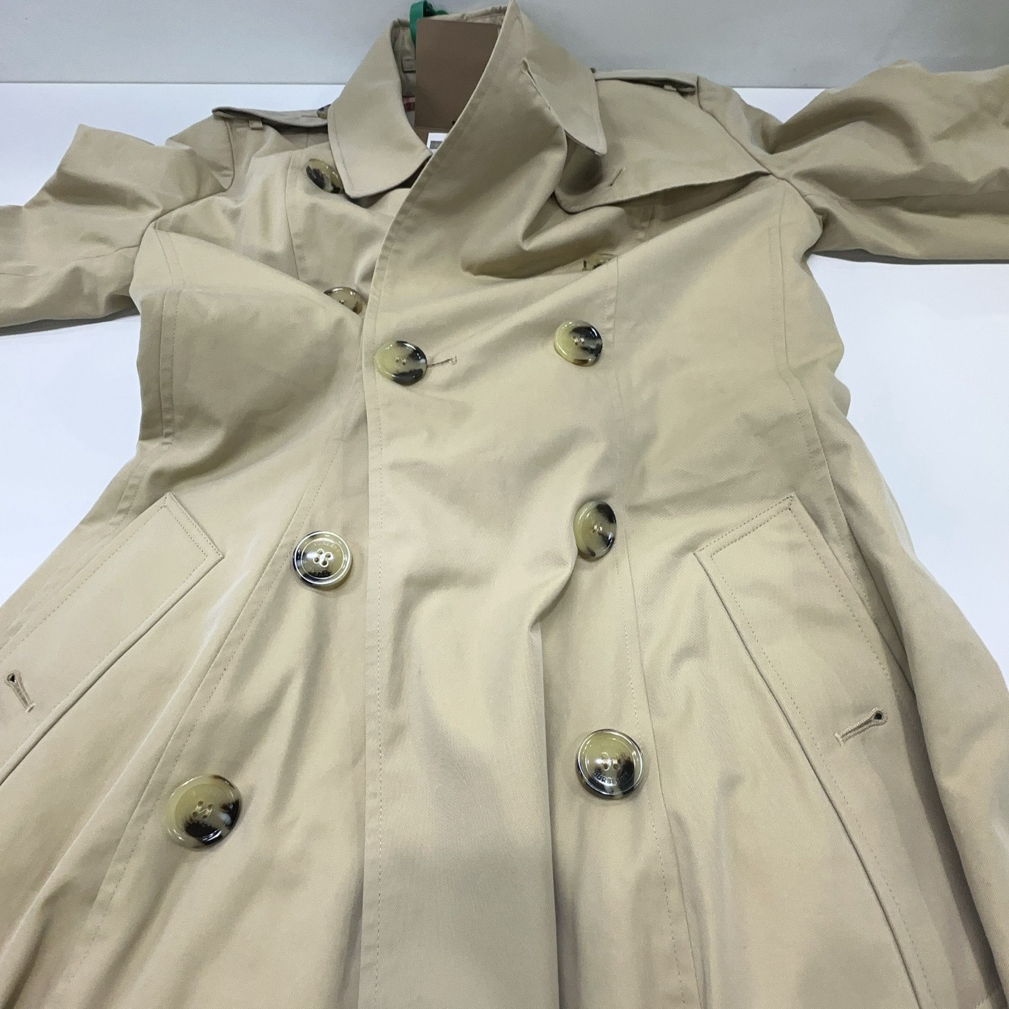 Burberry Burberry Honey Trench Coat Size 4 Size S / US 4 / IT 40 - 7 Thumbnail