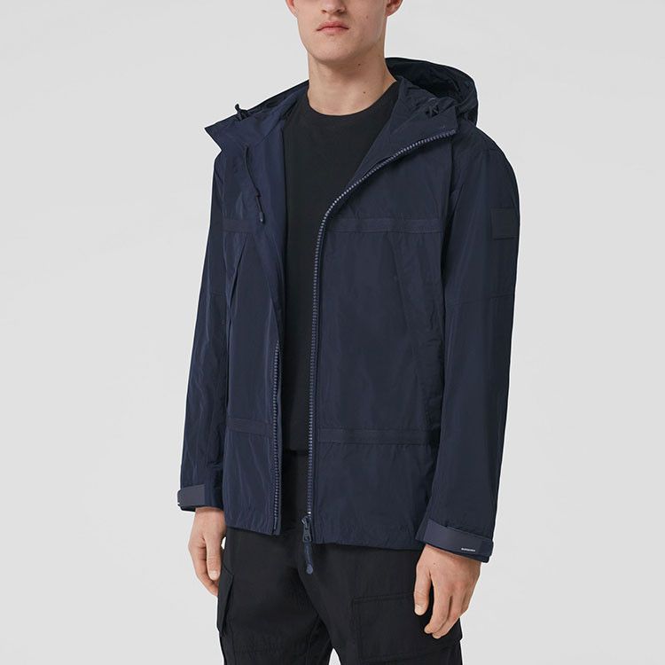Burberry Burberry Hooded Nylon Jacket Size M Size US M / EU 48-50 / 2 - 16 Thumbnail