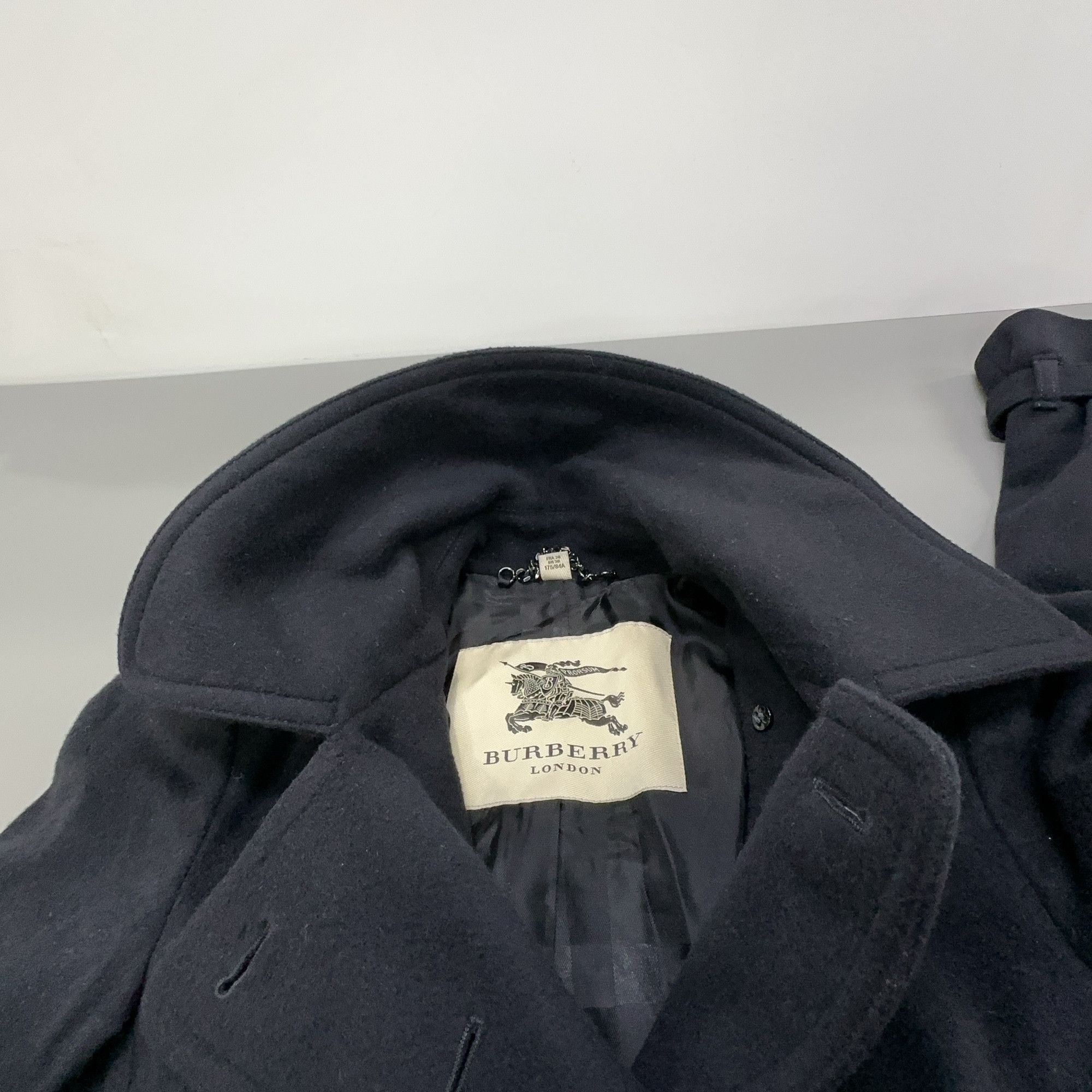 Burberry Burberry Double Breasted Wool Coat Size 40 Size S / US 4 / IT 40 - 5 Thumbnail