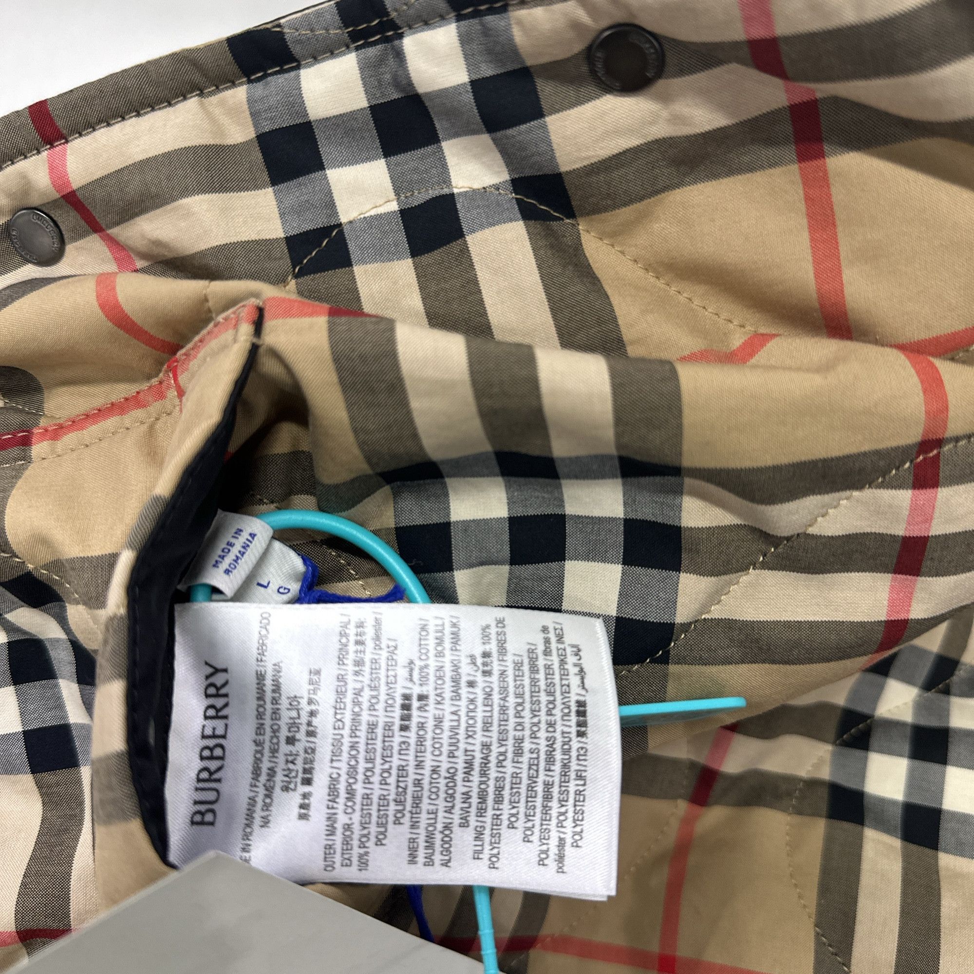 Burberry Burberry Reversible Quilted Jacket Size L Size US L / EU 52-54 / 3 - 12 Thumbnail