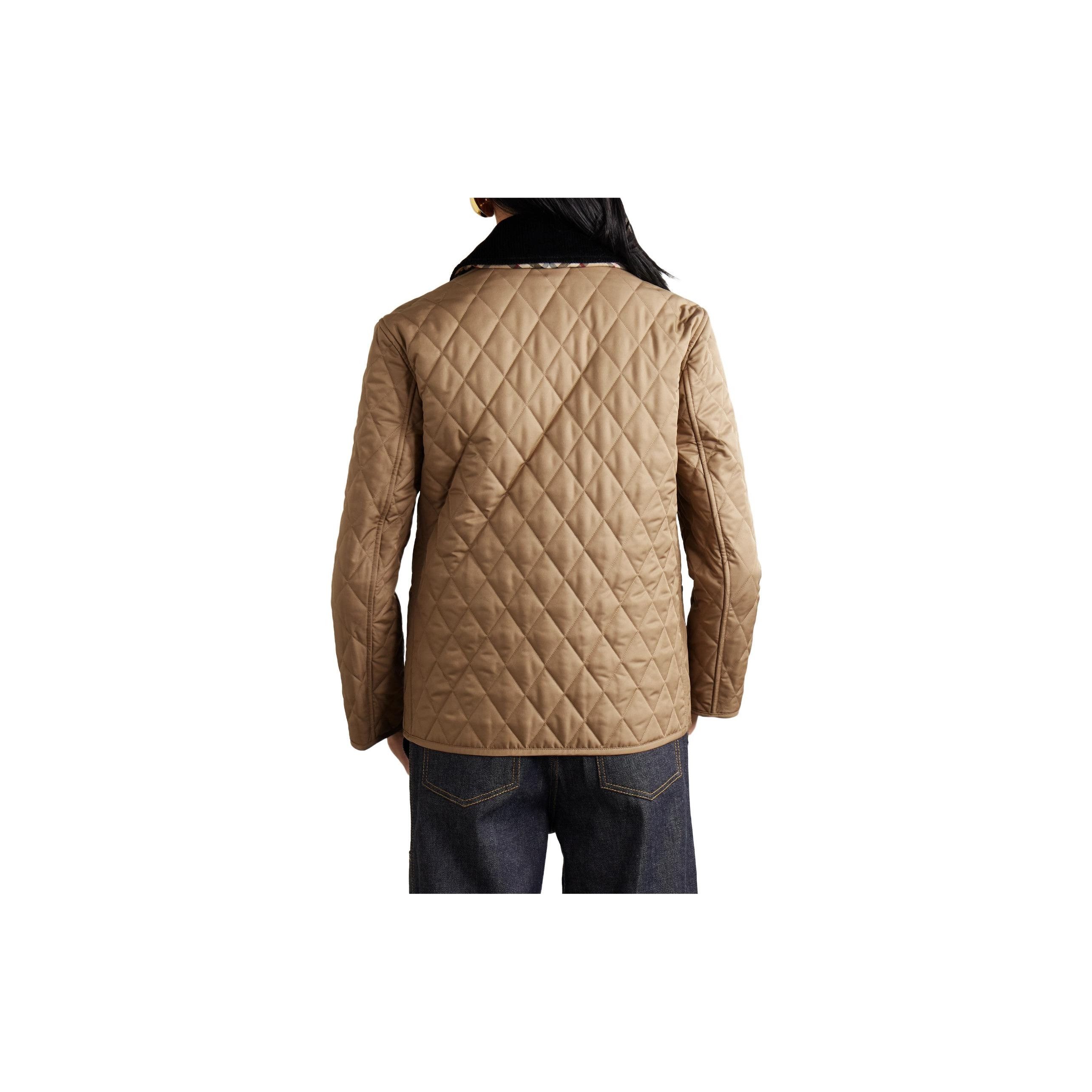 Burberry Burberry Quilted Corduroy Collar Jacket Size S Size S / US 4 / IT 40 - 12 Thumbnail