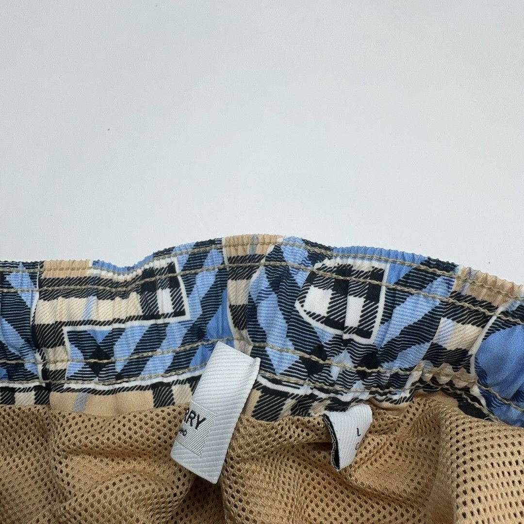 Burberry Burberry Check Logo Print Swim Shorts Size L Size US 34 / EU 50 - 4 Thumbnail