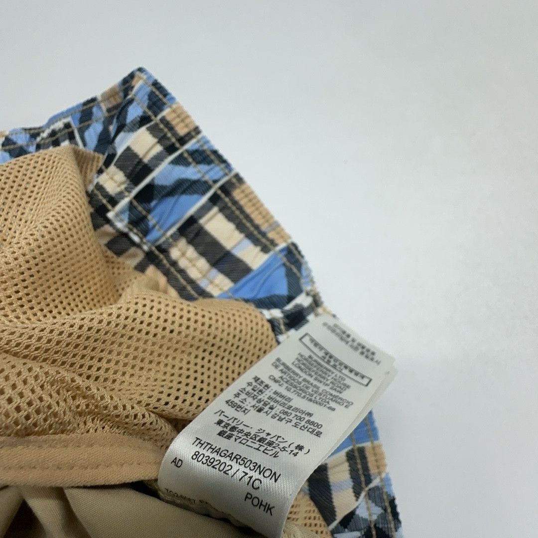Burberry Burberry Check Logo Print Swim Shorts Size L Size US 34 / EU 50 - 3 Thumbnail