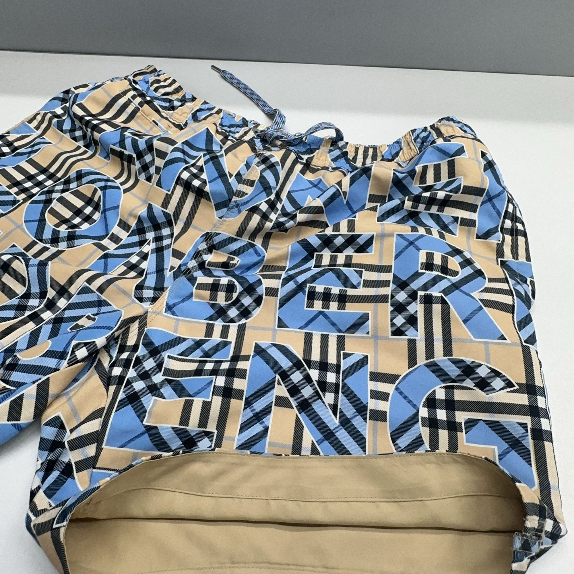 Burberry Burberry Check Logo Print Swim Shorts Size L Size US 34 / EU 50 - 7 Thumbnail