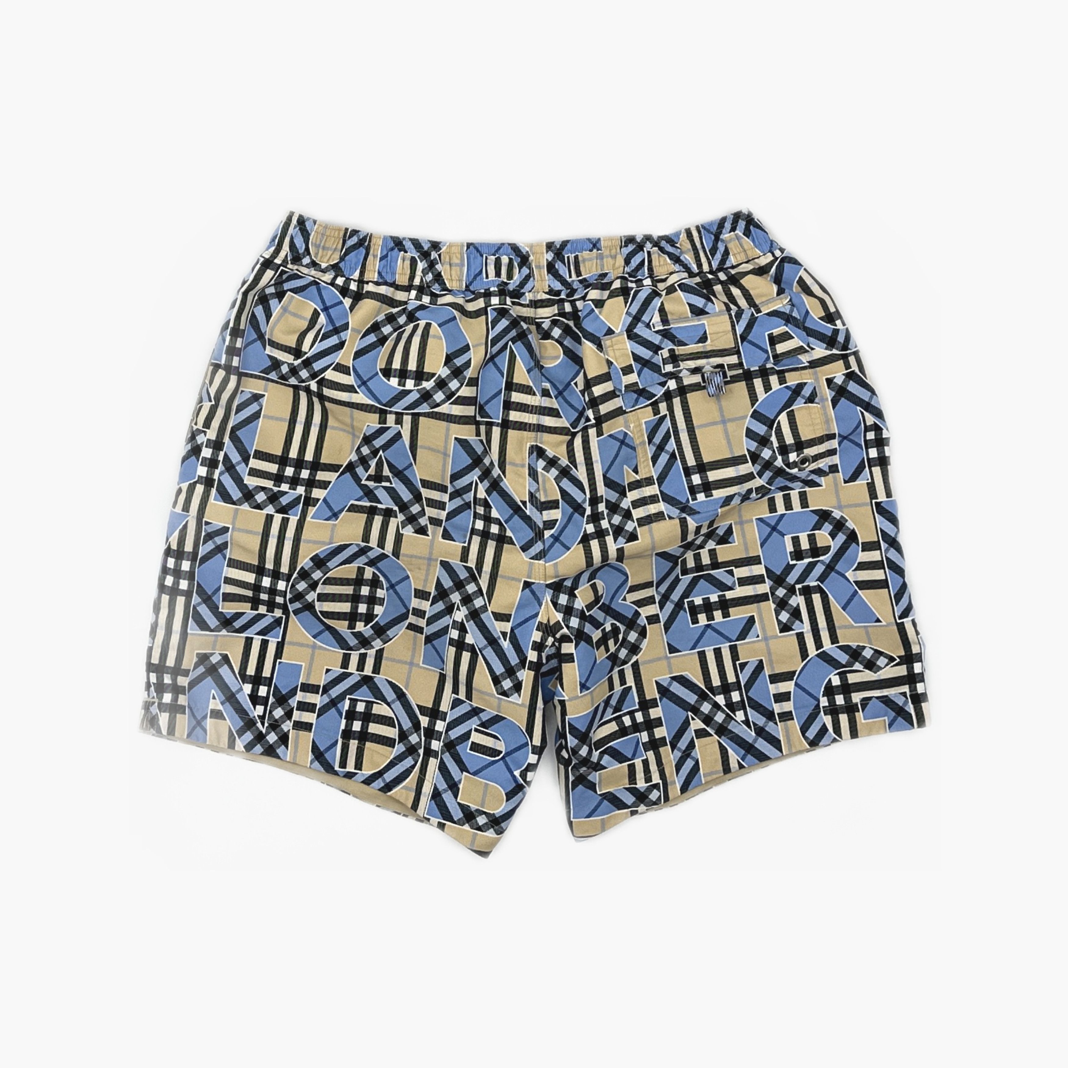 Burberry Burberry Check Logo Print Swim Shorts Size L Size US 34 / EU 50 - 2 Thumbnail