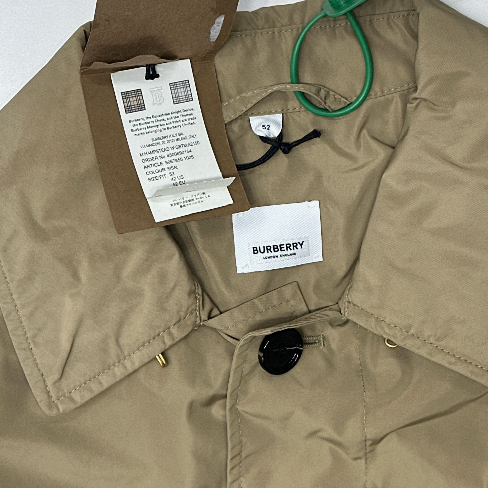 Burberry Burberry Sisal Mac Coat US L Size US L / EU 52-54 / 3 - 2 Thumbnail