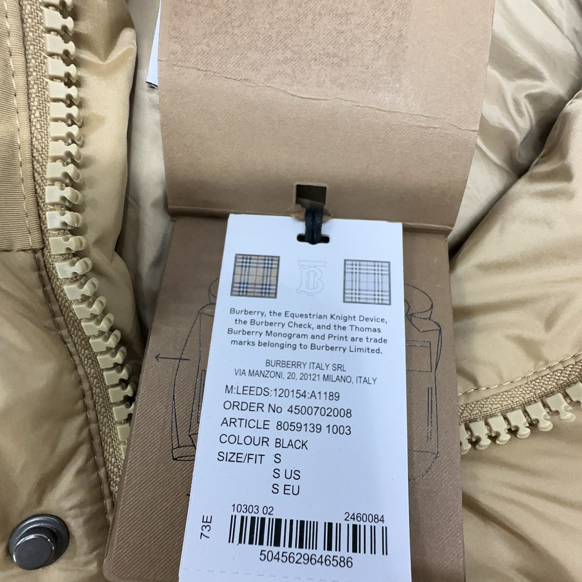 Burberry Burberry Detachable Sleeve Puffer Jacket Size M Size US M / EU 48-50 / 2 - 9 Thumbnail