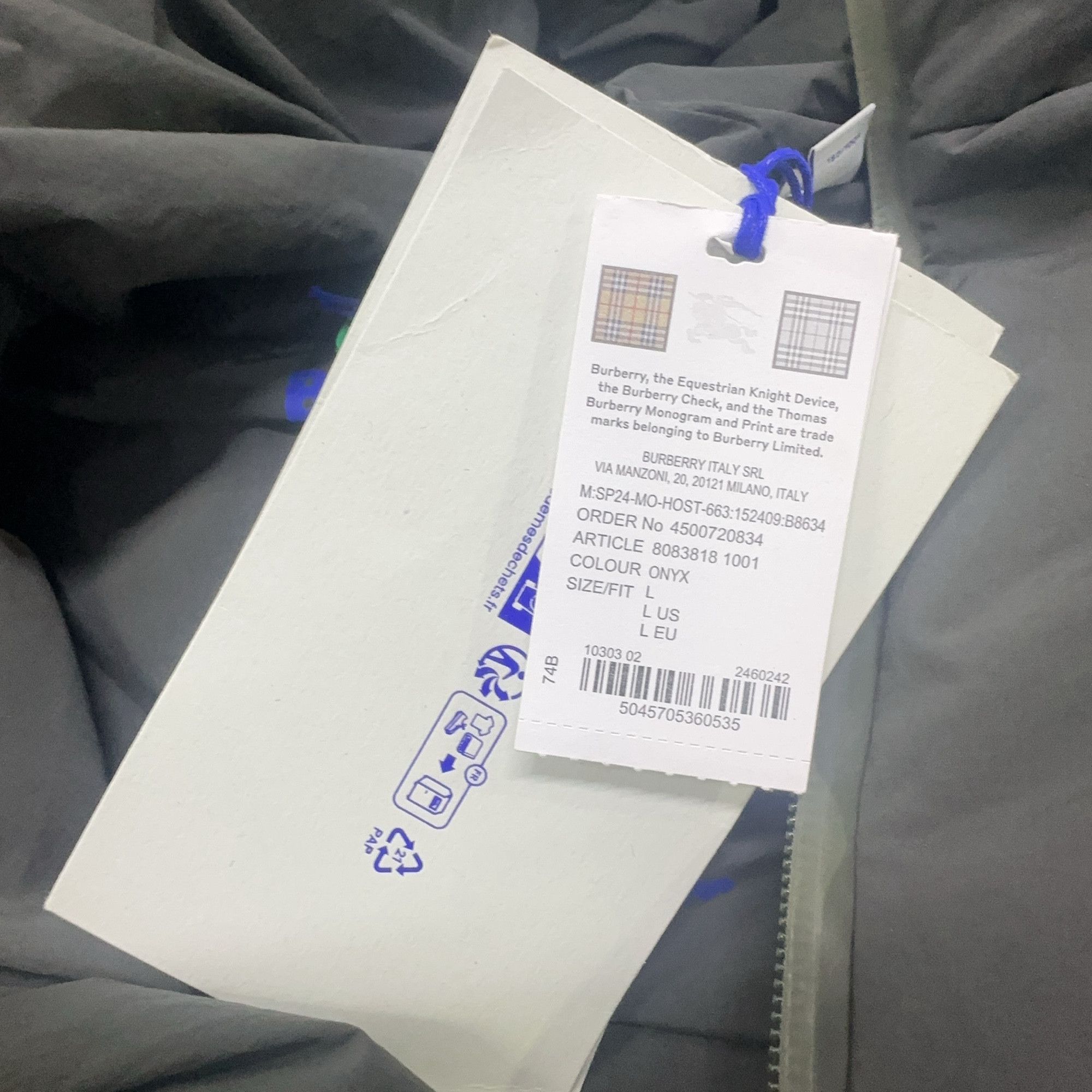 Burberry Burberry EKD Puffer Jacket Size L Size US L / EU 52-54 / 3 - 4 Thumbnail