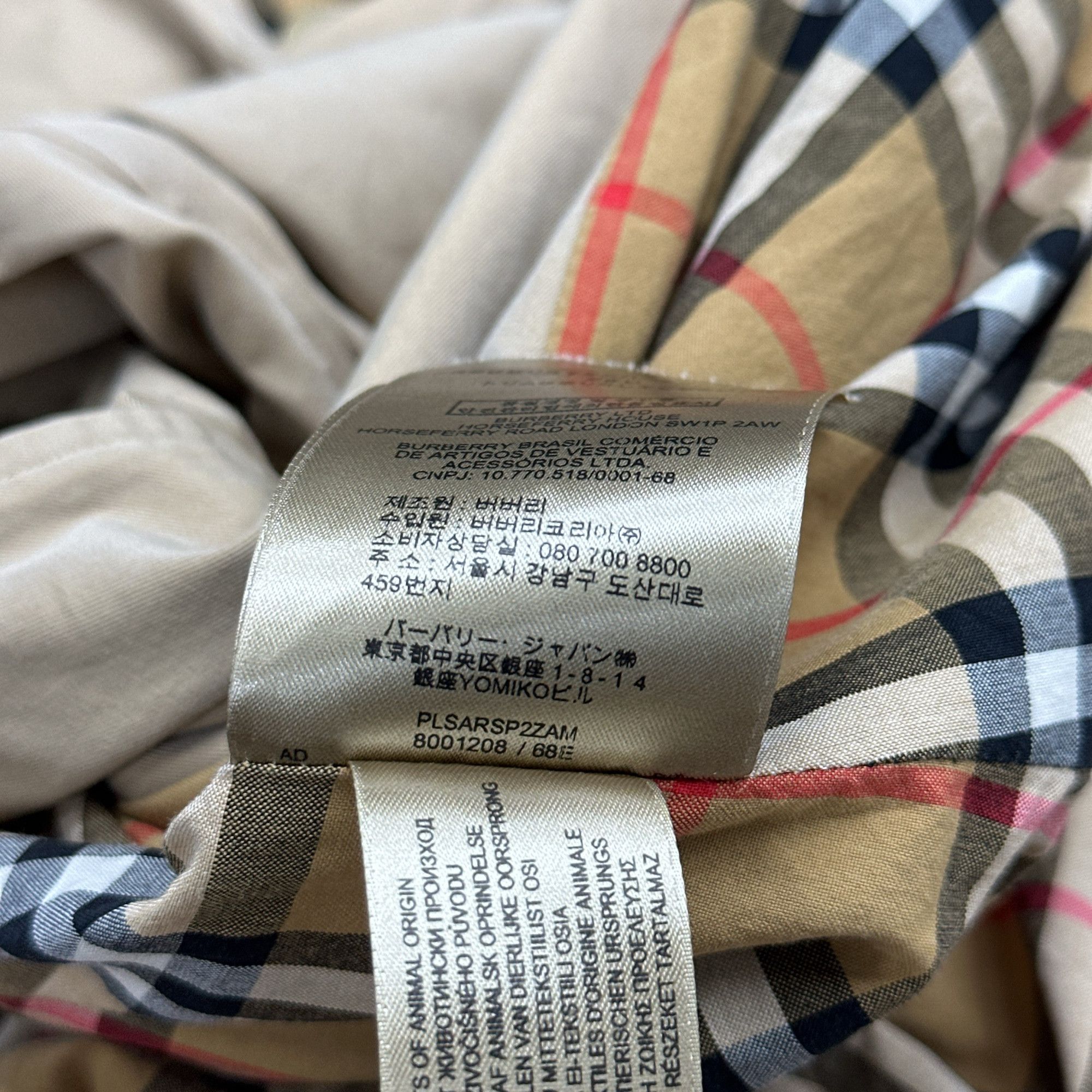 Burberry Burberry Check Lined Hooded Coat Size US 4 Size XS / US 0-2 / IT 36-38 - 3 Thumbnail