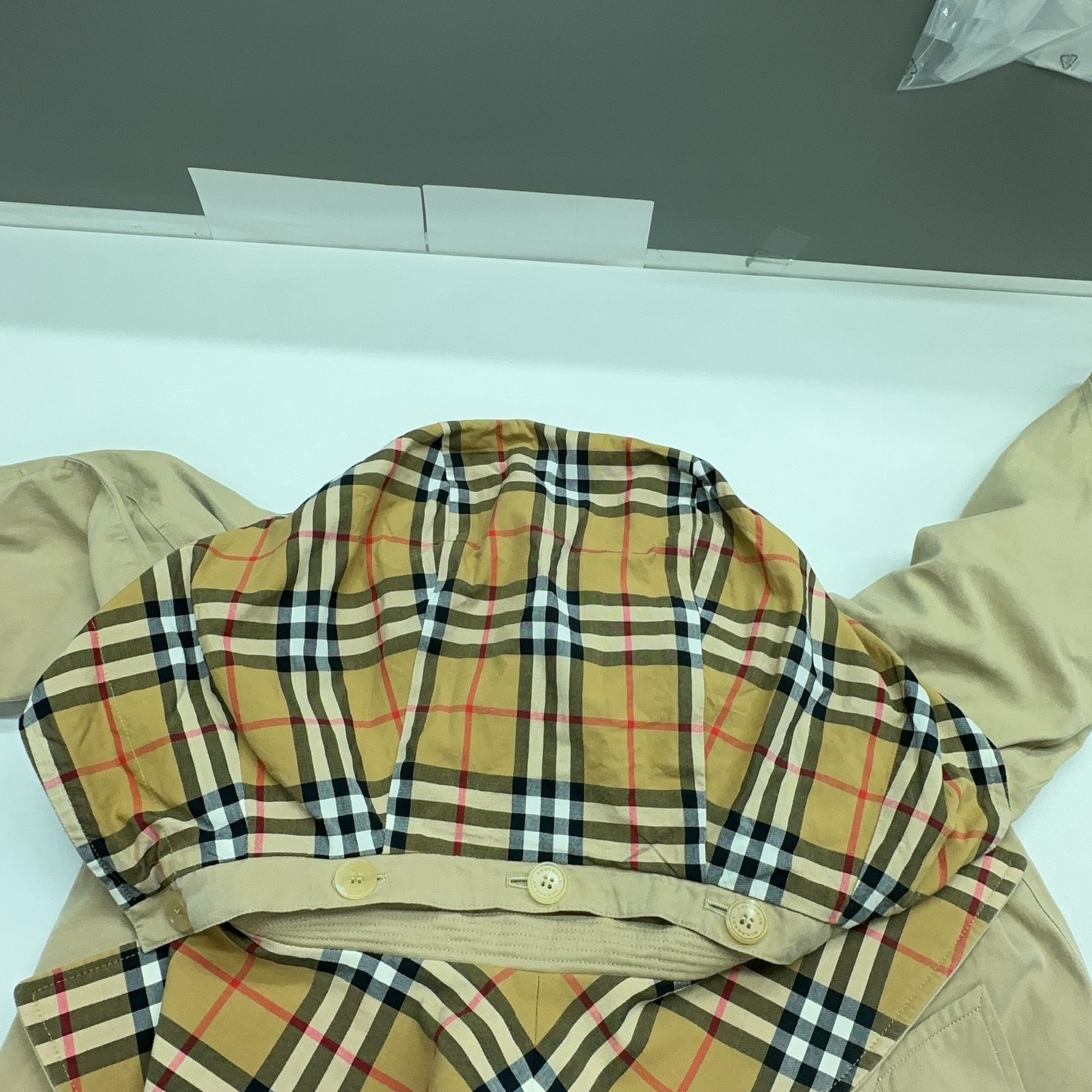 Burberry Burberry Check Lined Hooded Coat Size US 4 Size XS / US 0-2 / IT 36-38 - 8 Thumbnail