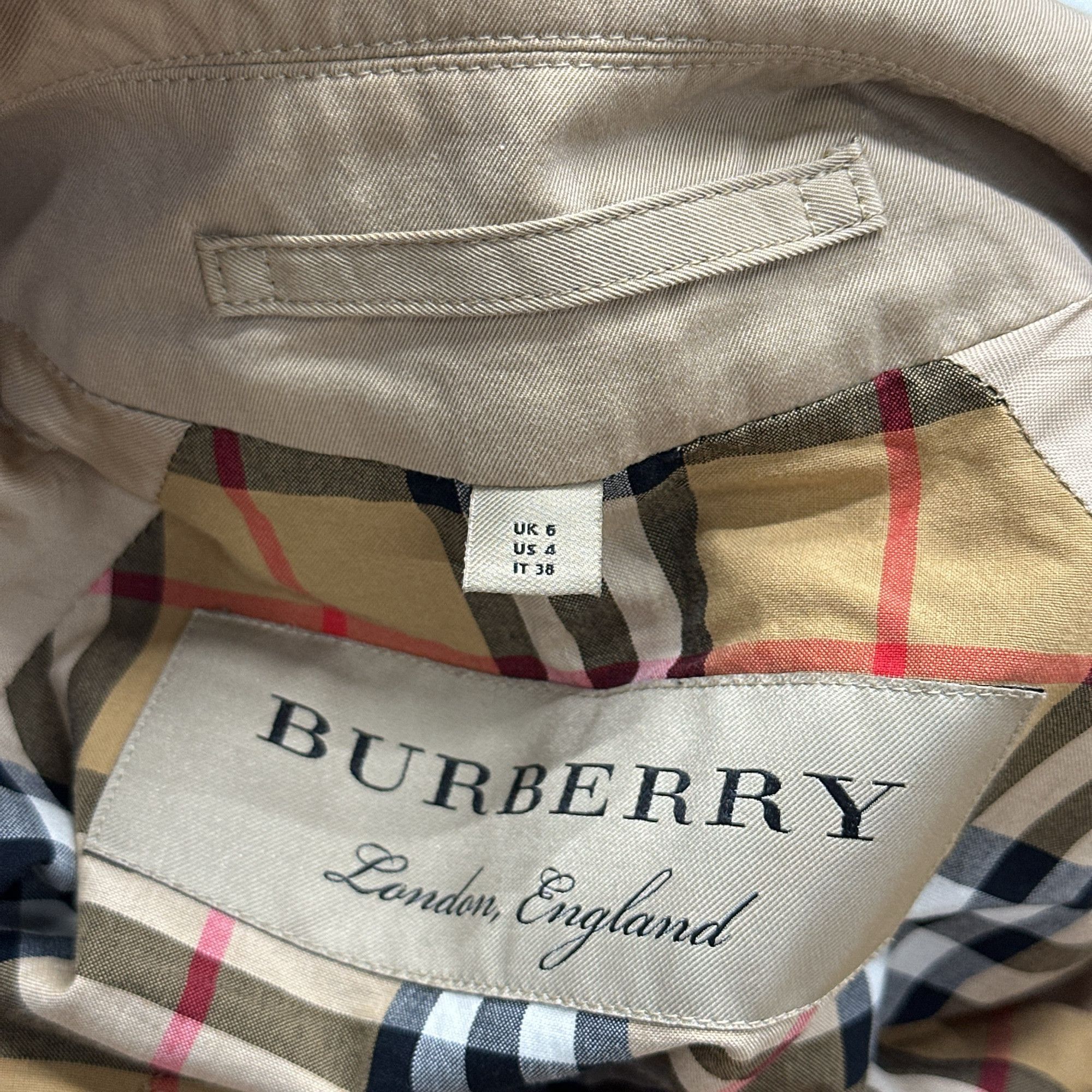 Burberry Burberry Check Lined Hooded Coat Size US 4 Size XS / US 0-2 / IT 36-38 - 4 Thumbnail