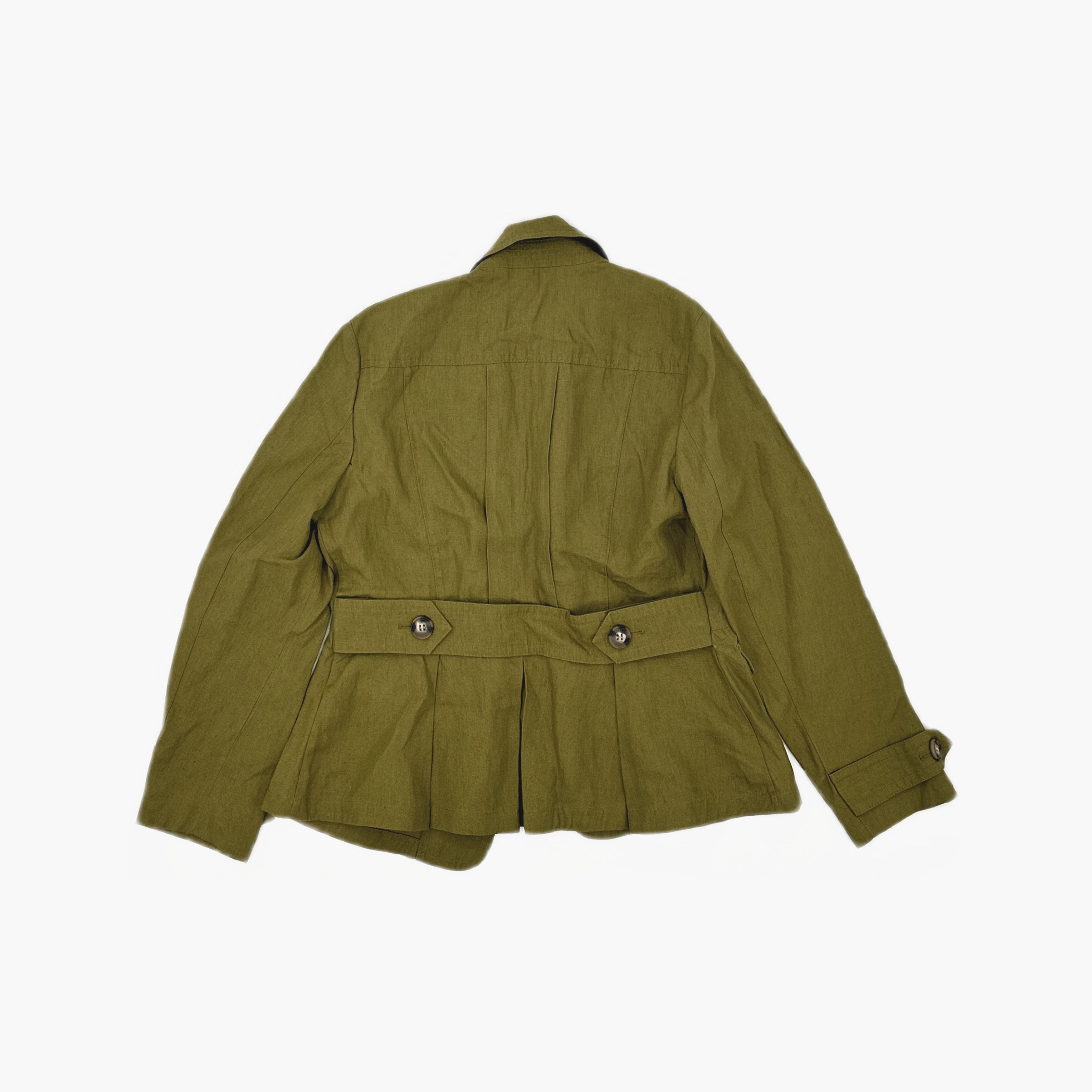 Burberry Burberry Brit Olive Green Jacket Size 8 Size M / US 6-8 / IT 42-44 - 2 Thumbnail