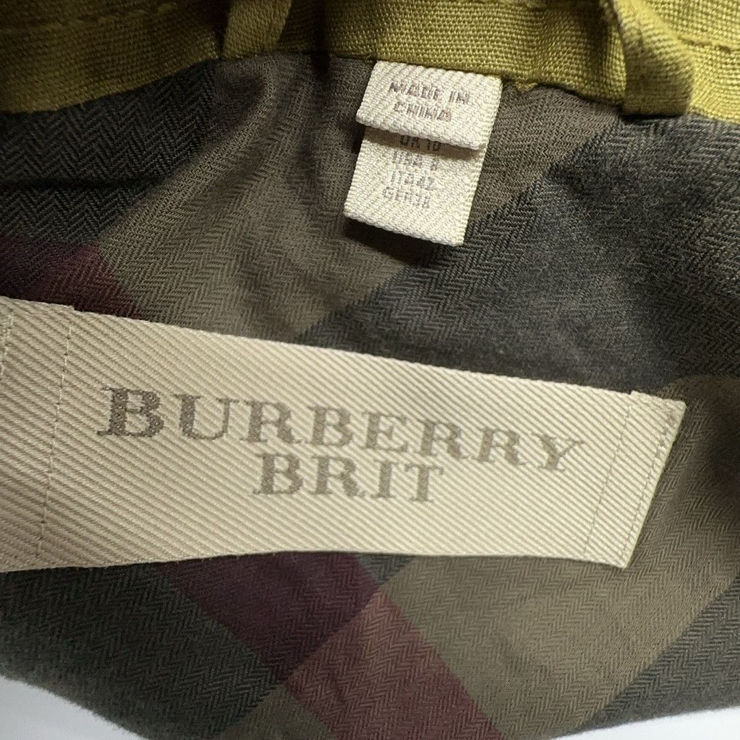 Burberry Burberry Brit Olive Green Jacket Size 8 Size M / US 6-8 / IT 42-44 - 3 Thumbnail