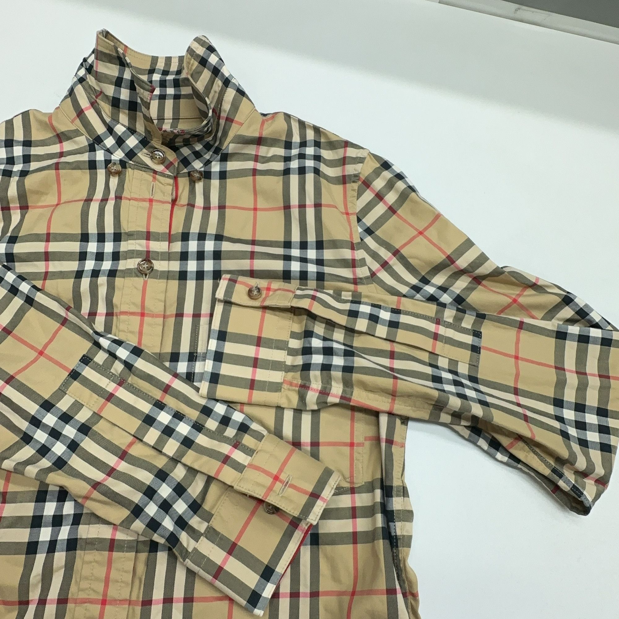 Burberry Burberry Classic Check Button Up Shirt Size 6 Size M / US 6-8 / IT 42-44 - 7 Thumbnail