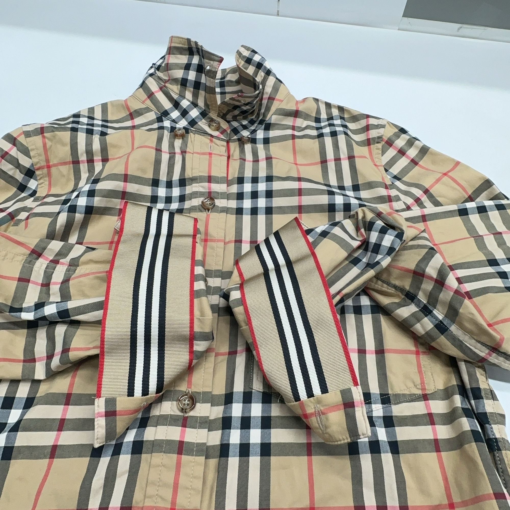 Burberry Burberry Classic Check Button Up Shirt Size 6 Size M / US 6-8 / IT 42-44 - 8 Thumbnail