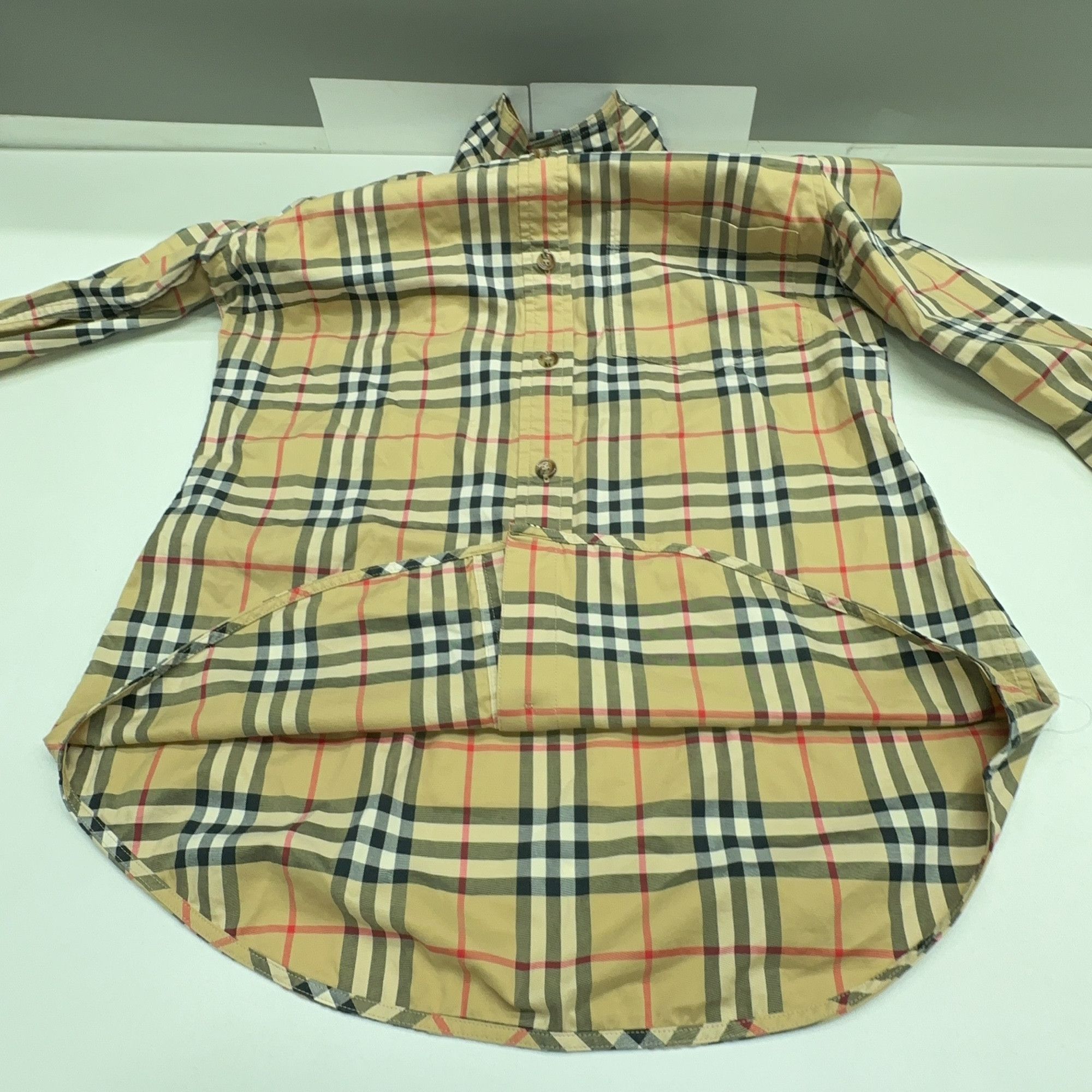 Burberry Burberry Classic Check Button Up Shirt Size 6 Size M / US 6-8 / IT 42-44 - 6 Thumbnail