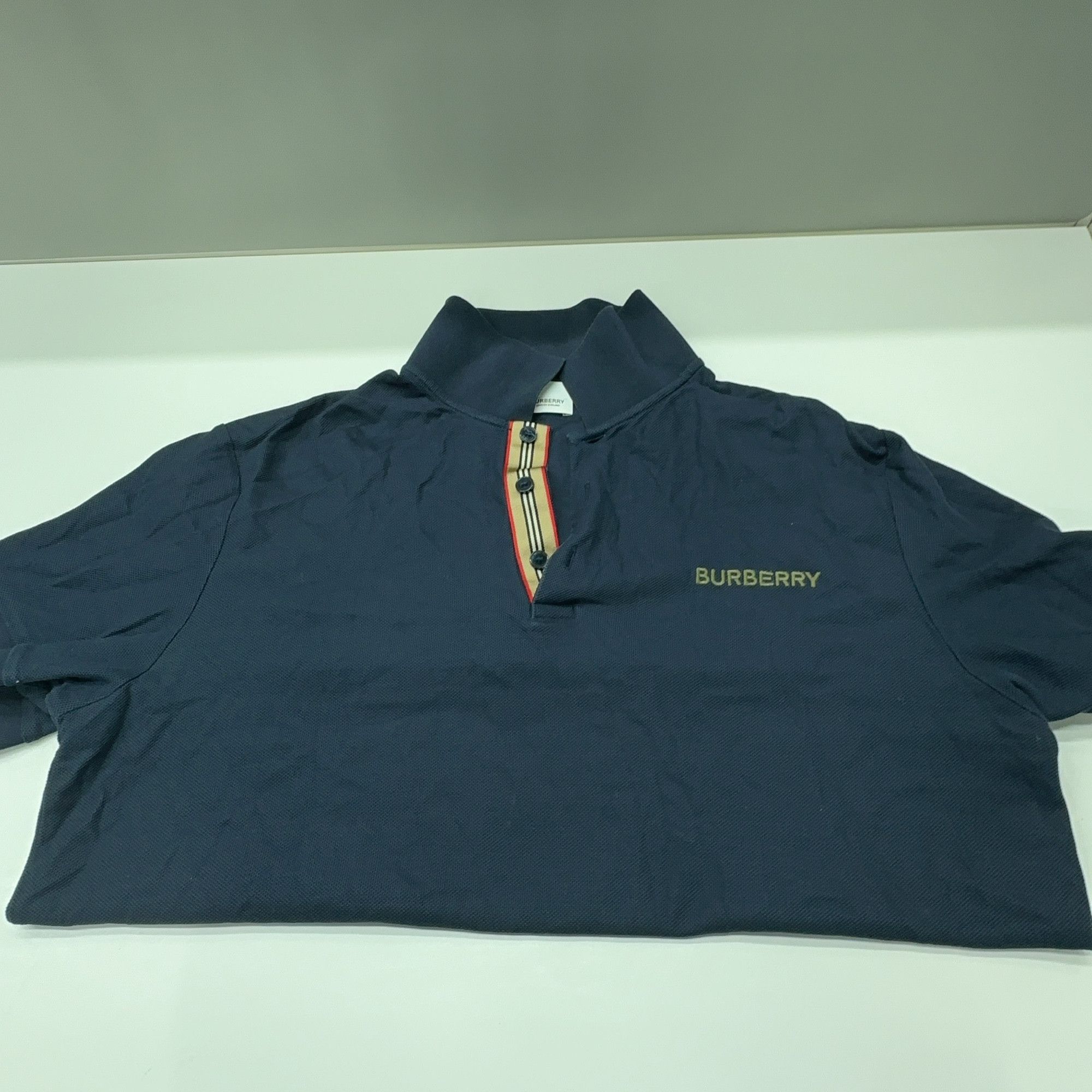 Burberry Burberry Logo Embroidered Polo Shirt Size XL Size US XL / EU 56 / 4 - 6 Thumbnail