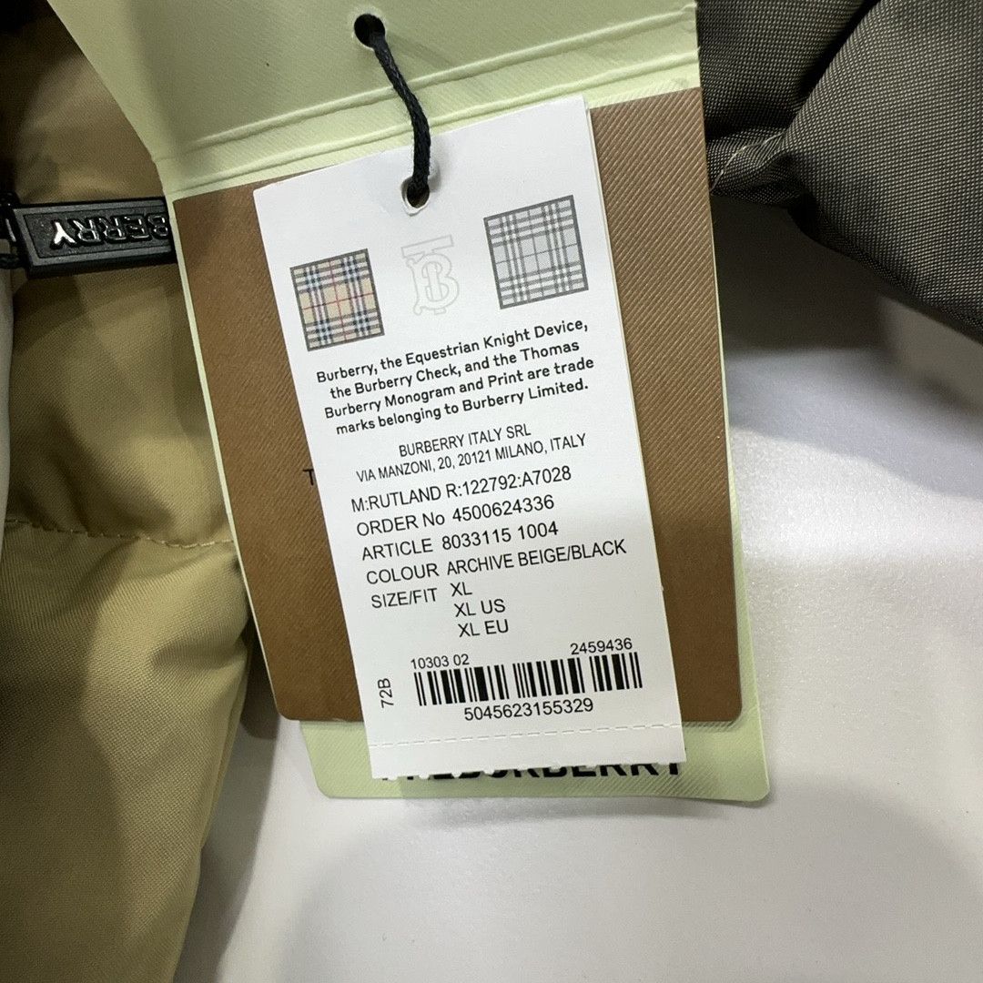 Burberry Burberry Reversible Check Puffer Jacket Size XL Size US XL / EU 56 / 4 - 5 Thumbnail